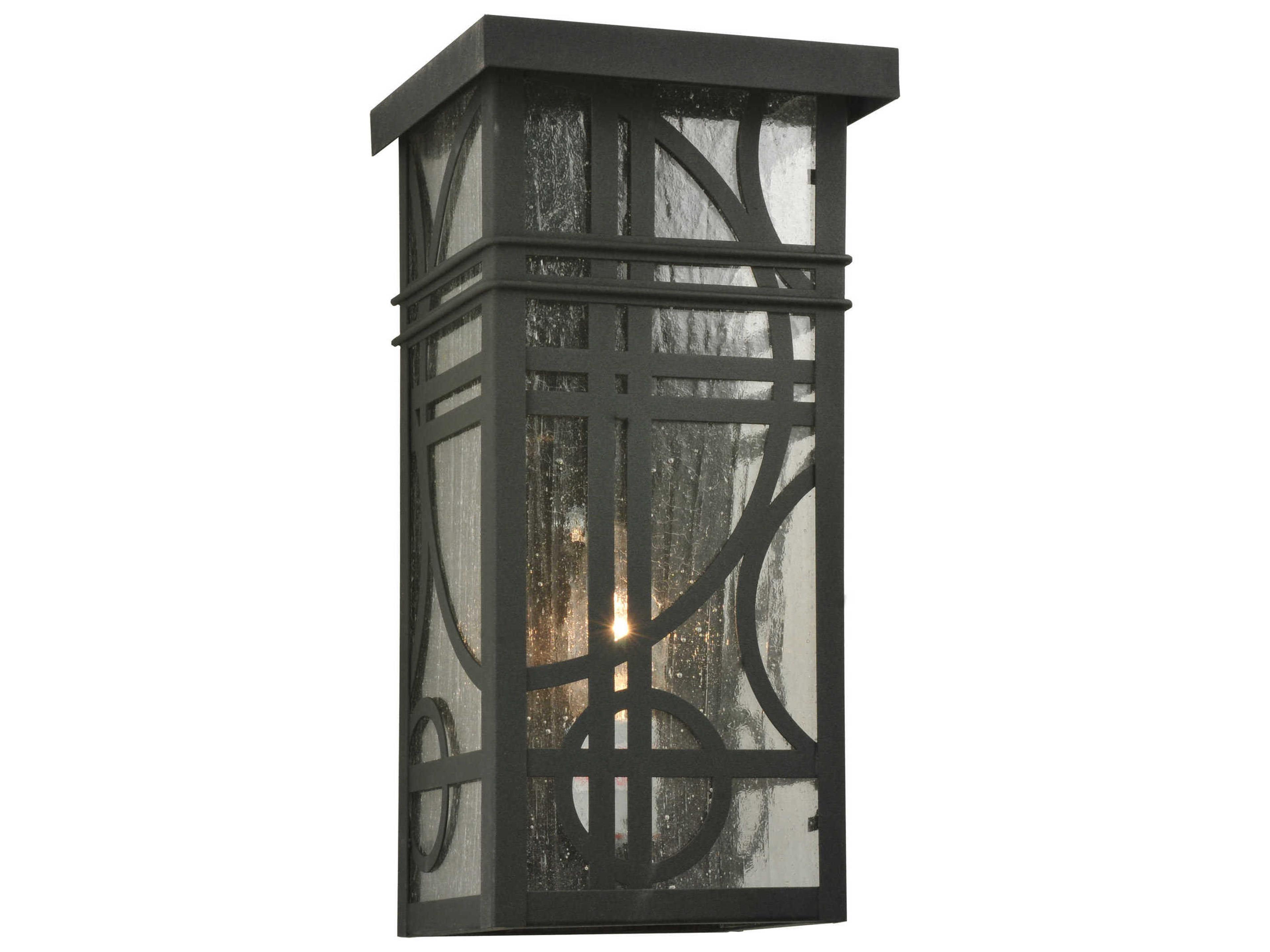 Deco Black Outdoor Wall Light