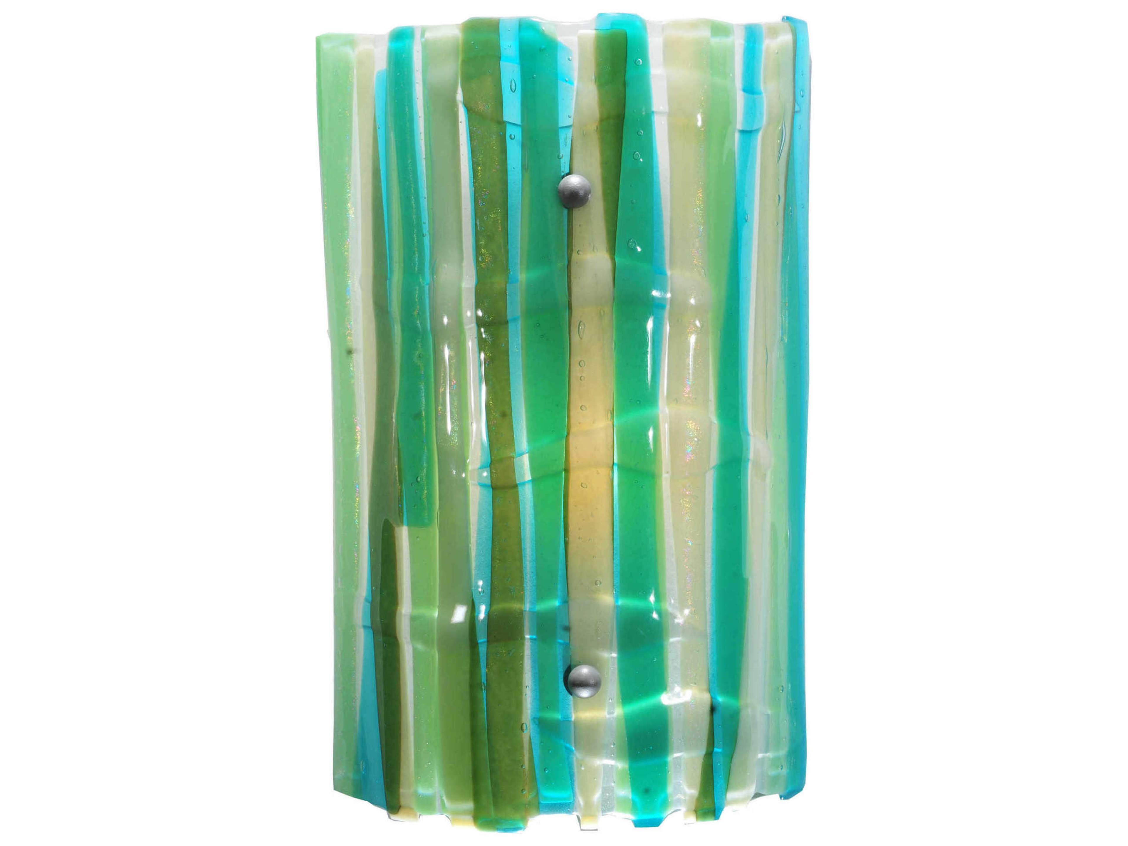 Deco 1-Light Green Wall Sconce