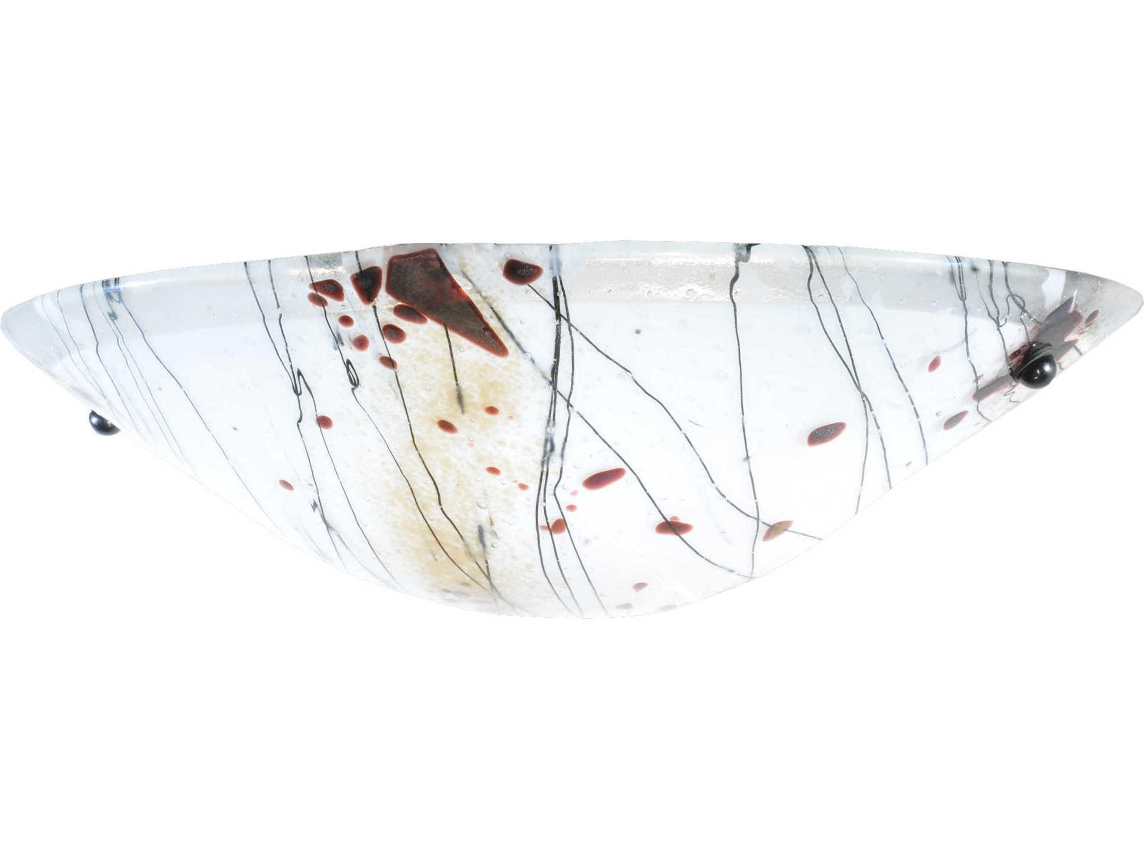 Deco 2-Light Nickel Wall Sconce