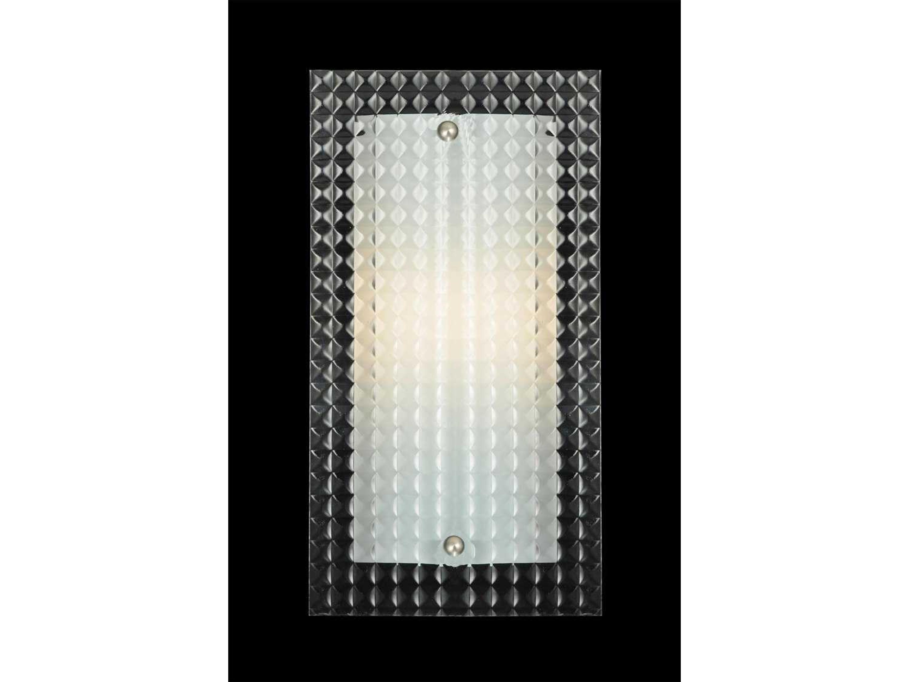 Deco 1-Light Nickel Wall Sconce