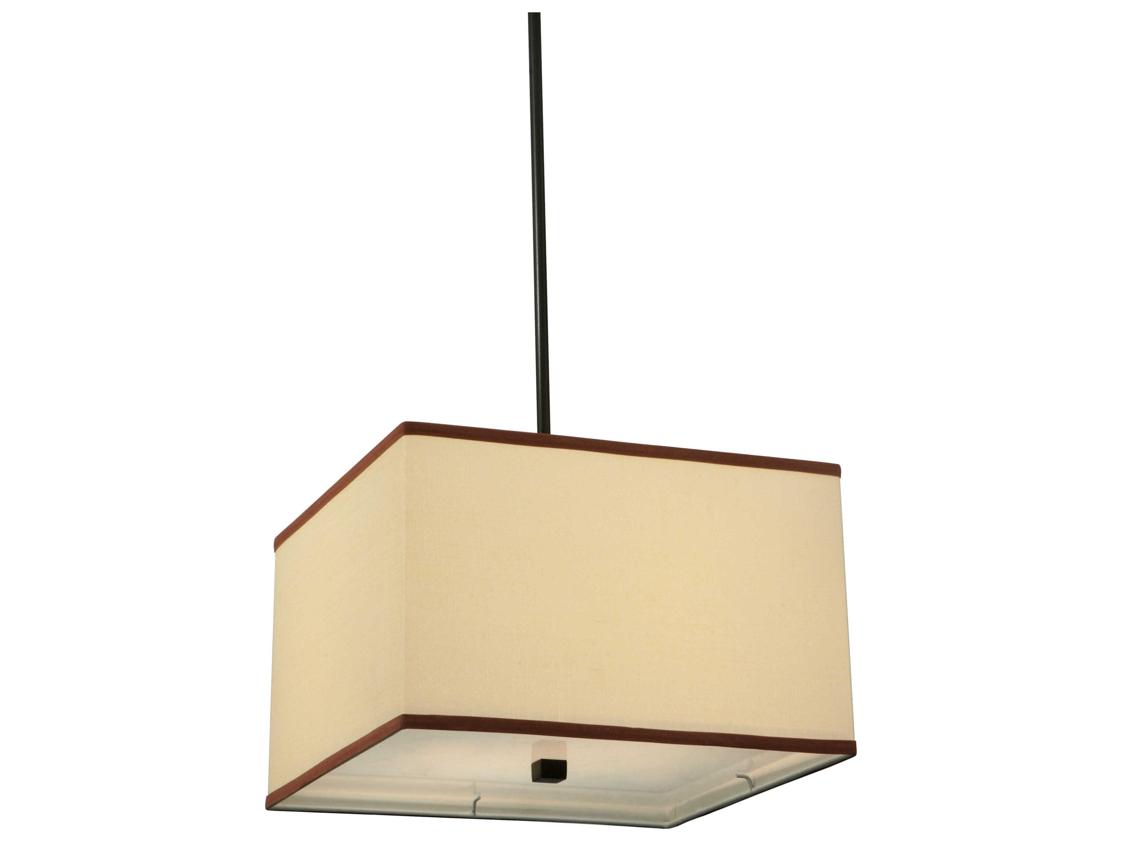 Charisma Fabric 2-light Pendant