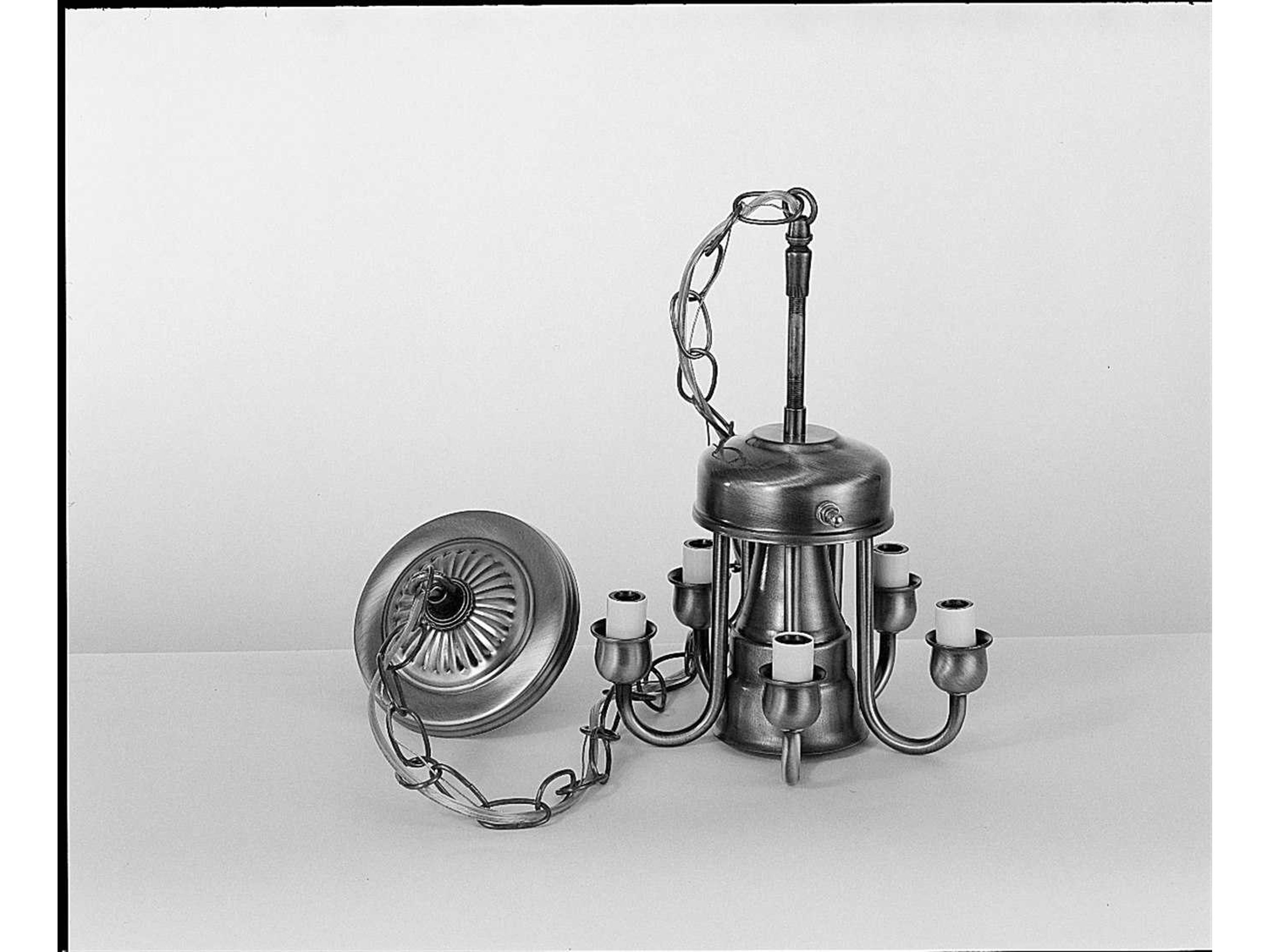 Mahogany Bronze 5-light Wire Canopy