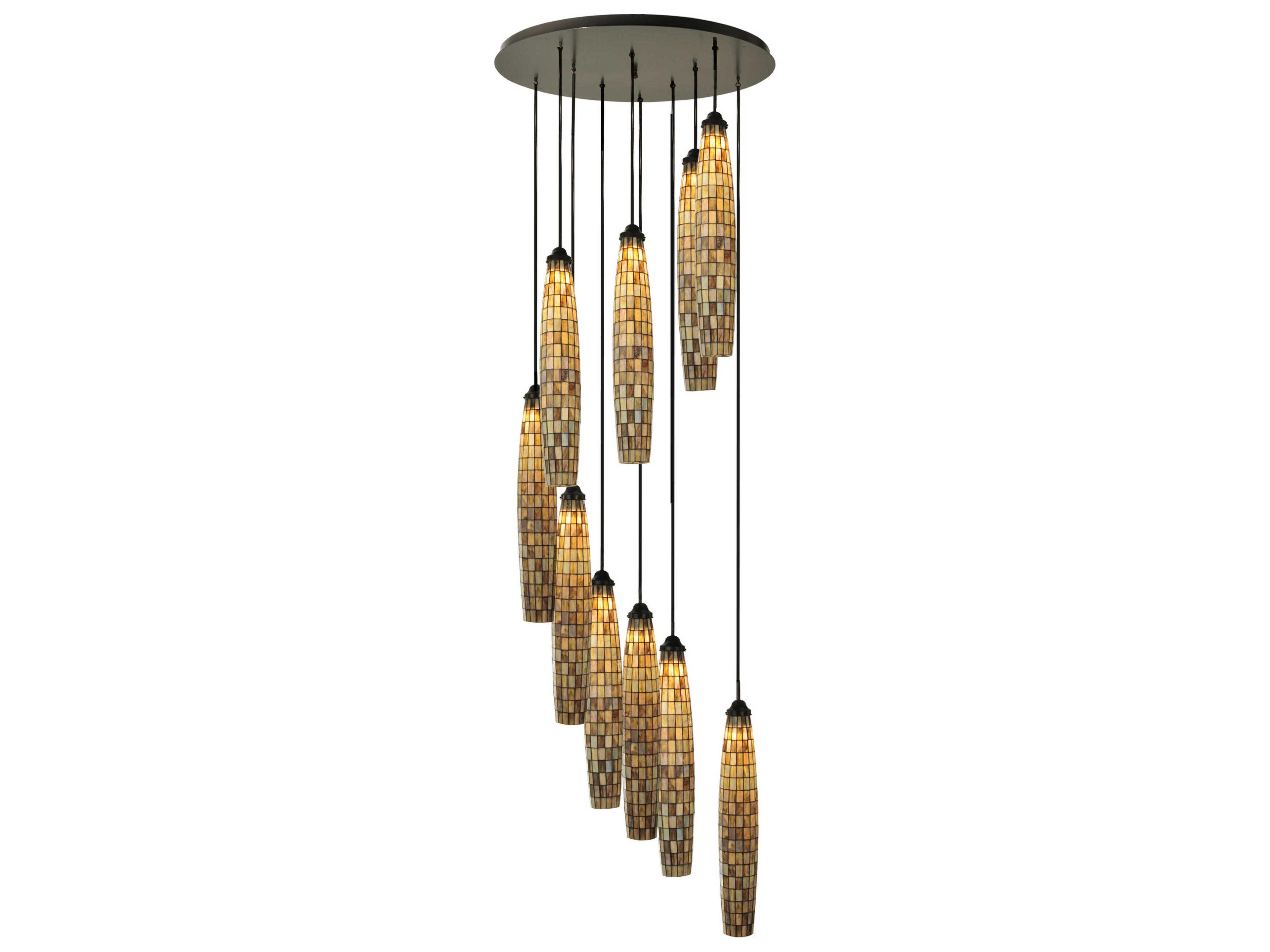 Fixtures 1-Light Bronze Pendant