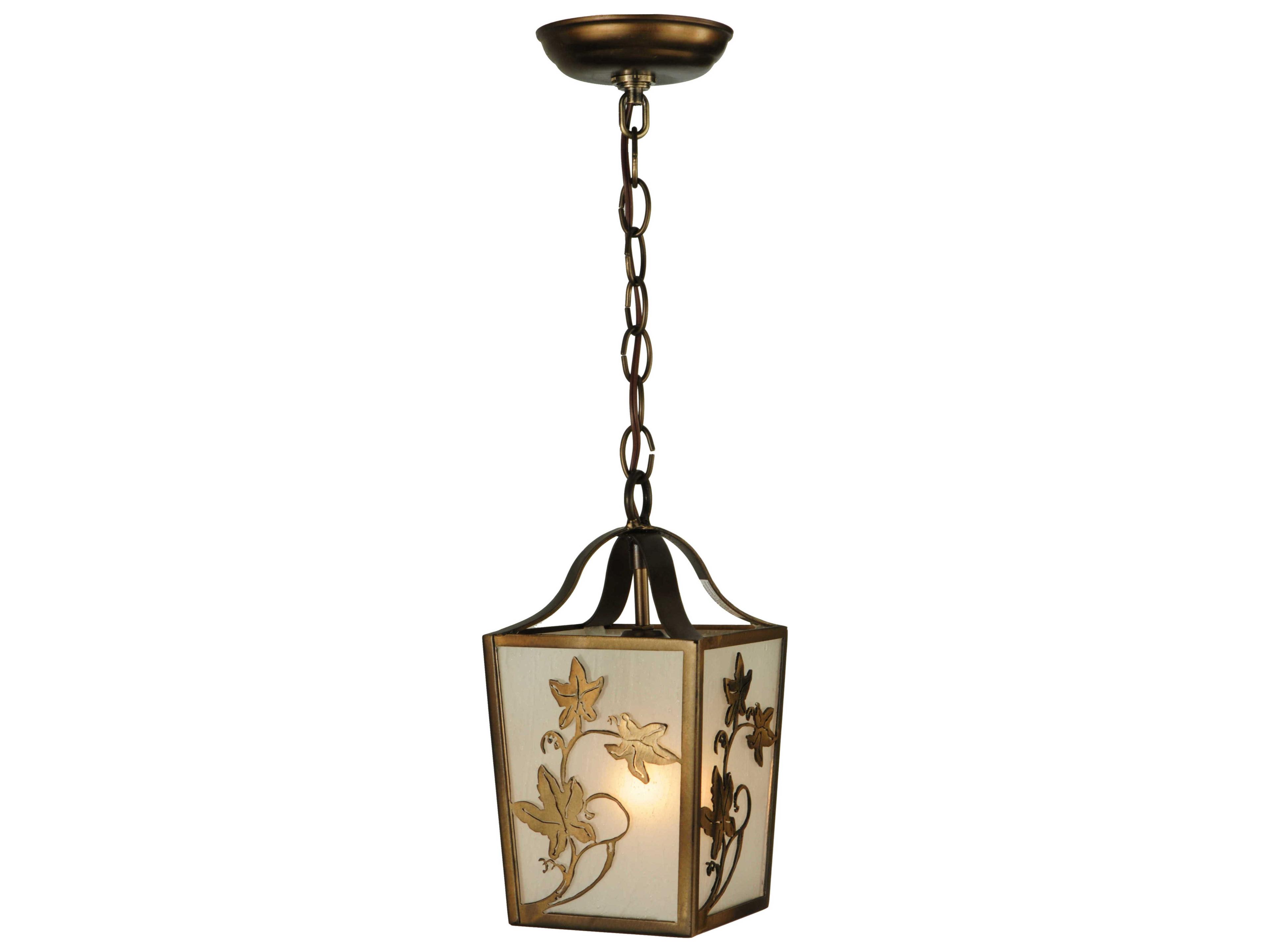 Fixtures 1-Light Brass Geometric Pendant