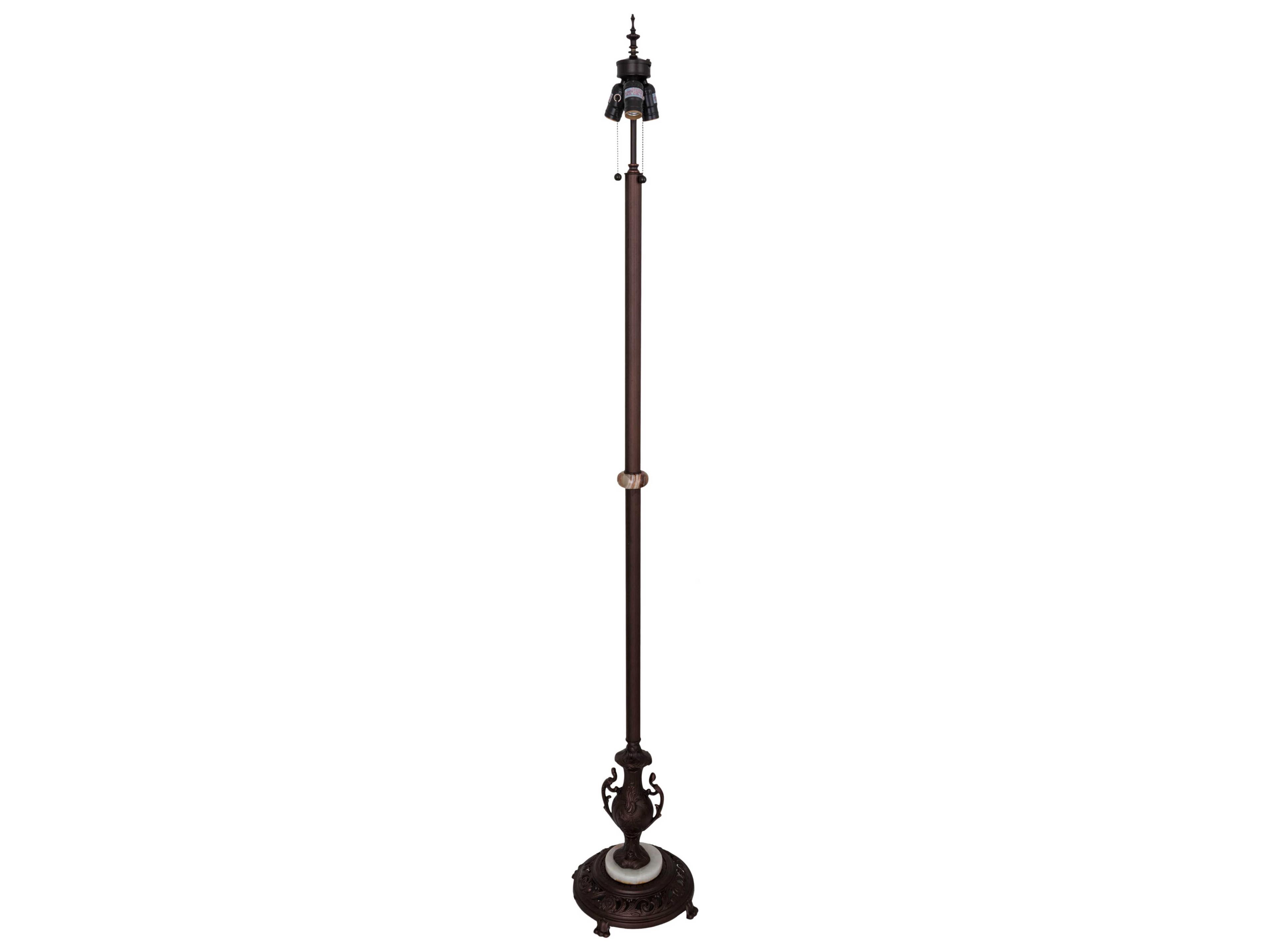 Meyda Mahogany Bronze Floor Lamp Base