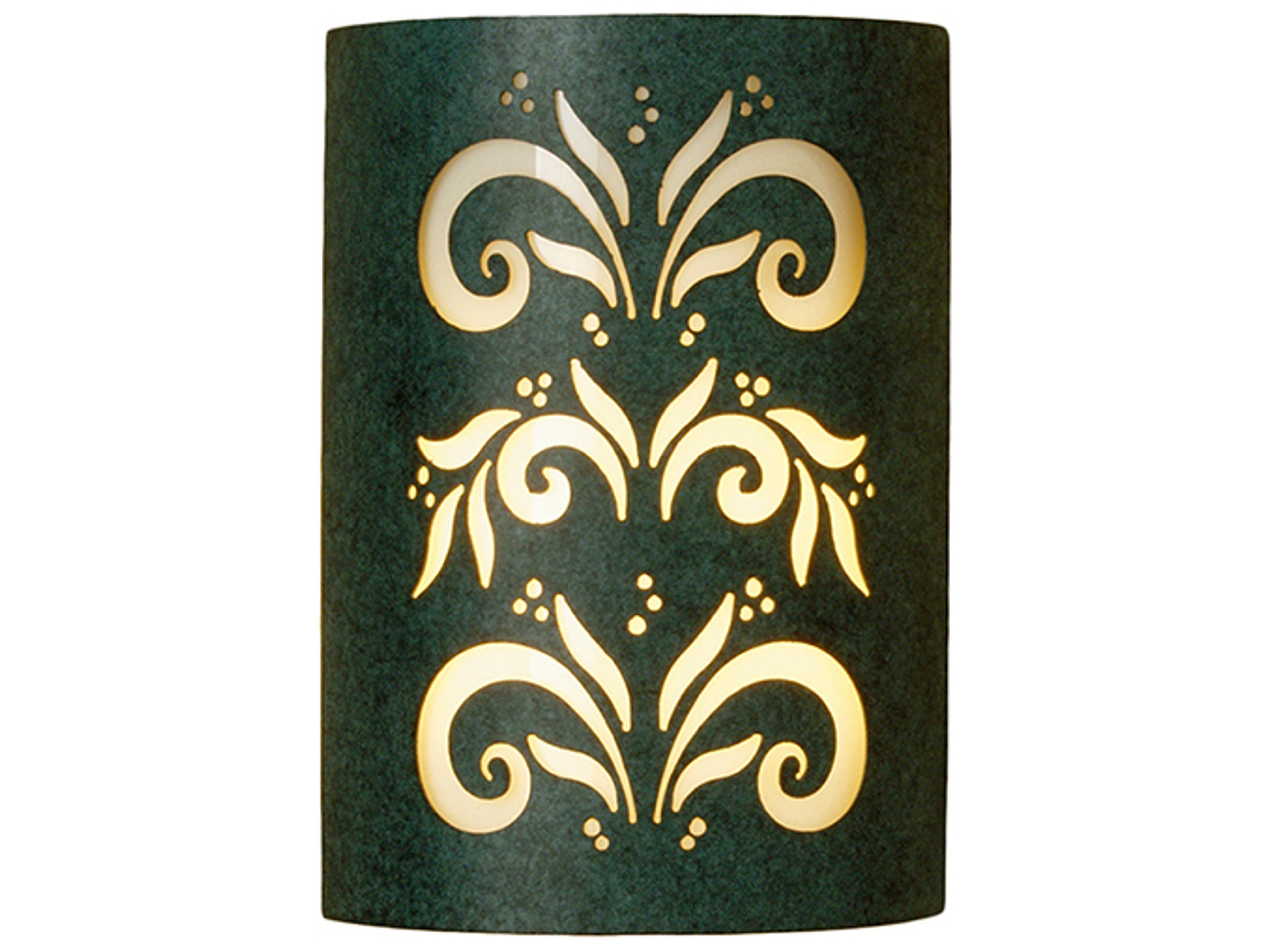 Florence Verdigris Green Wall Sconce