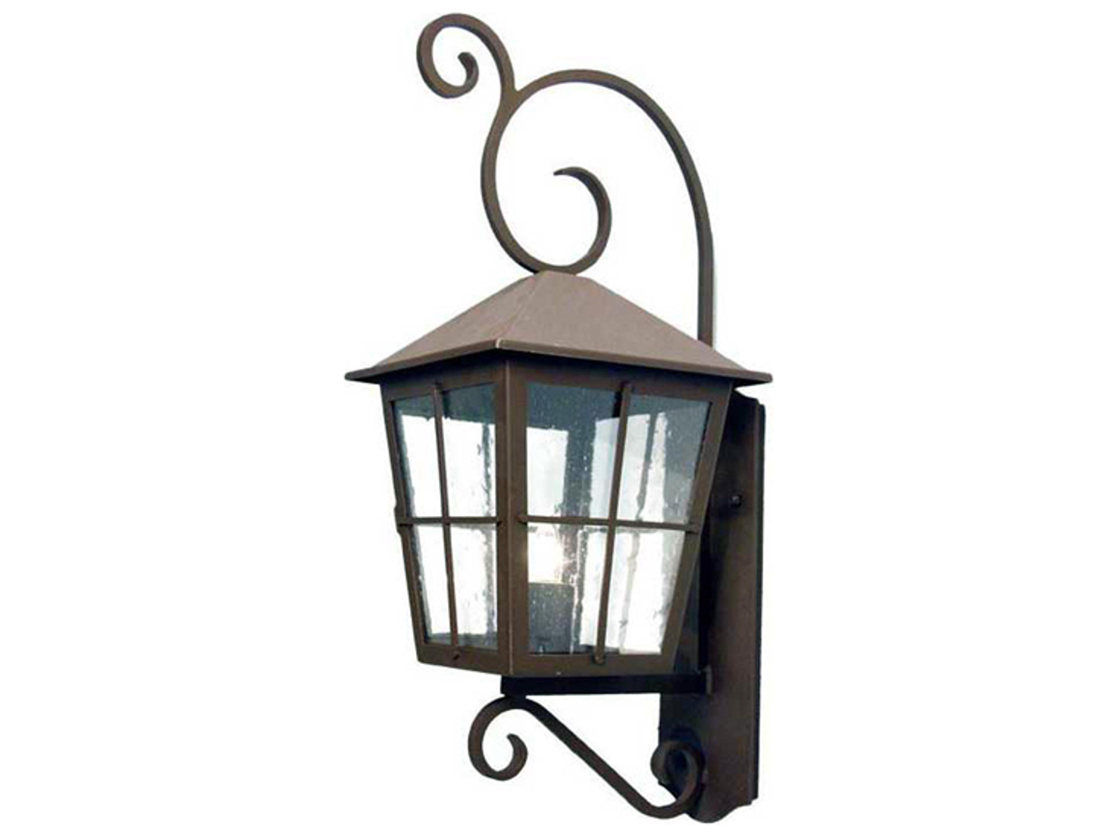 Fortunato 1 - Light Glass Outdoor Wall Light