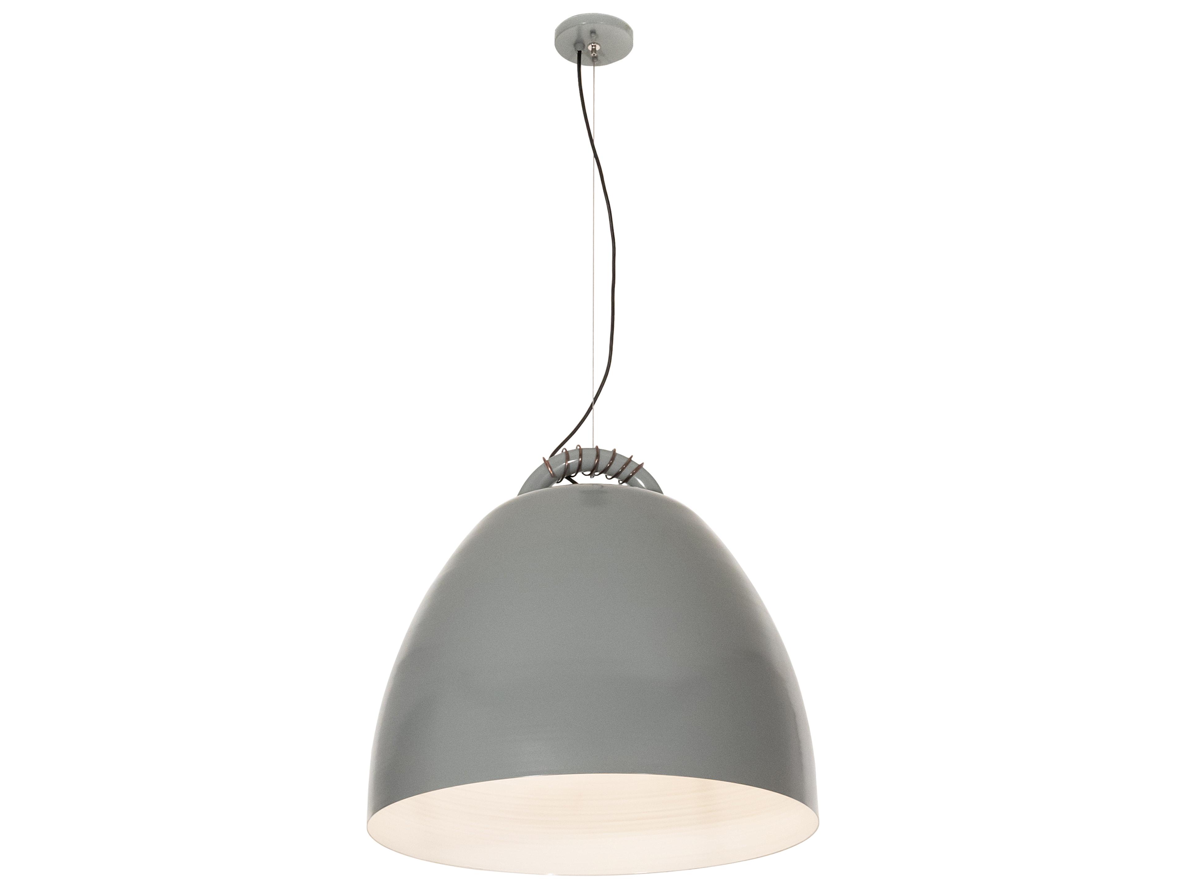 Gravity 3-Light Grey LED Bell Pendant