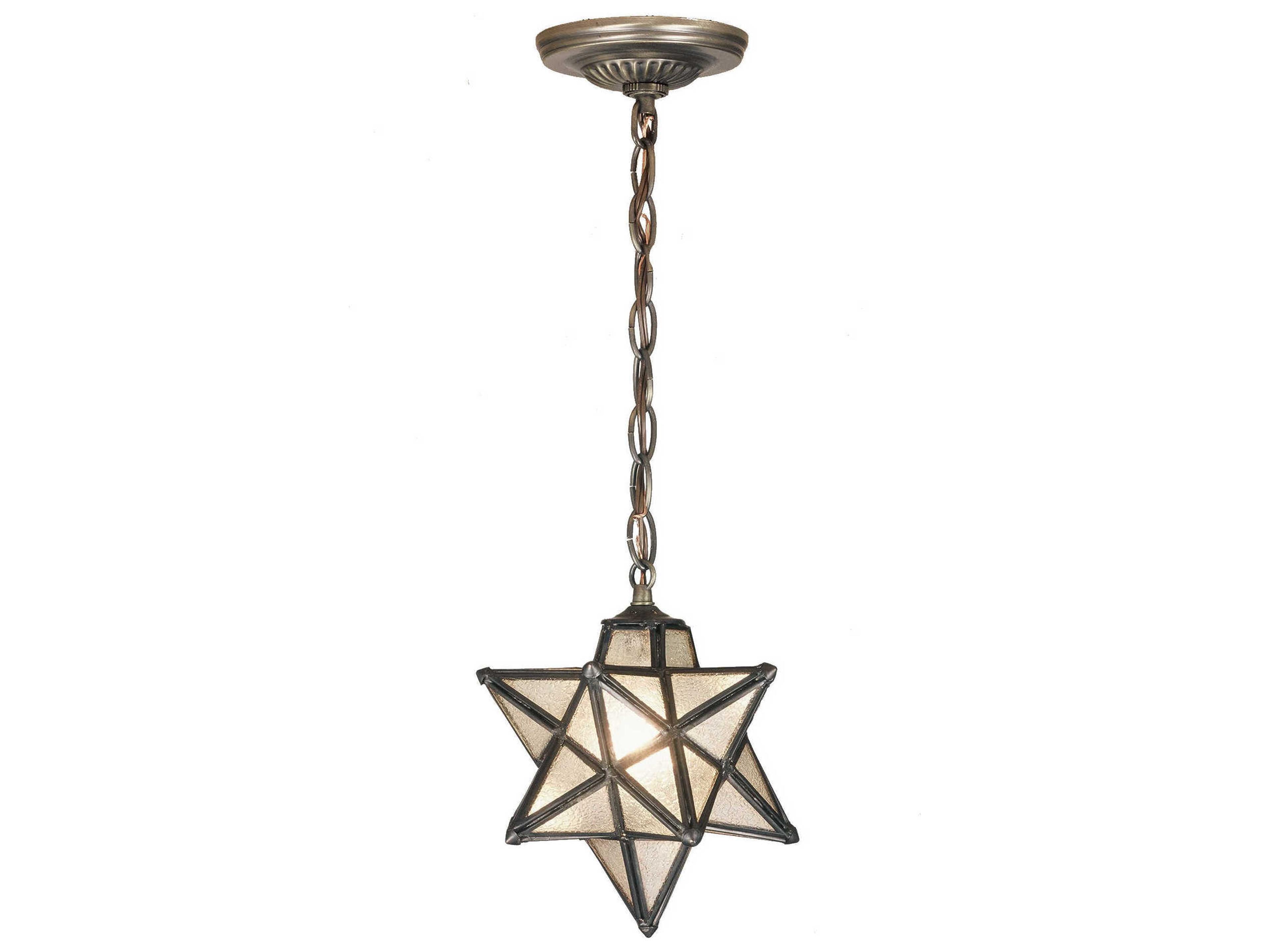 Moravian Star Seedy 9" Mini Pendant Light