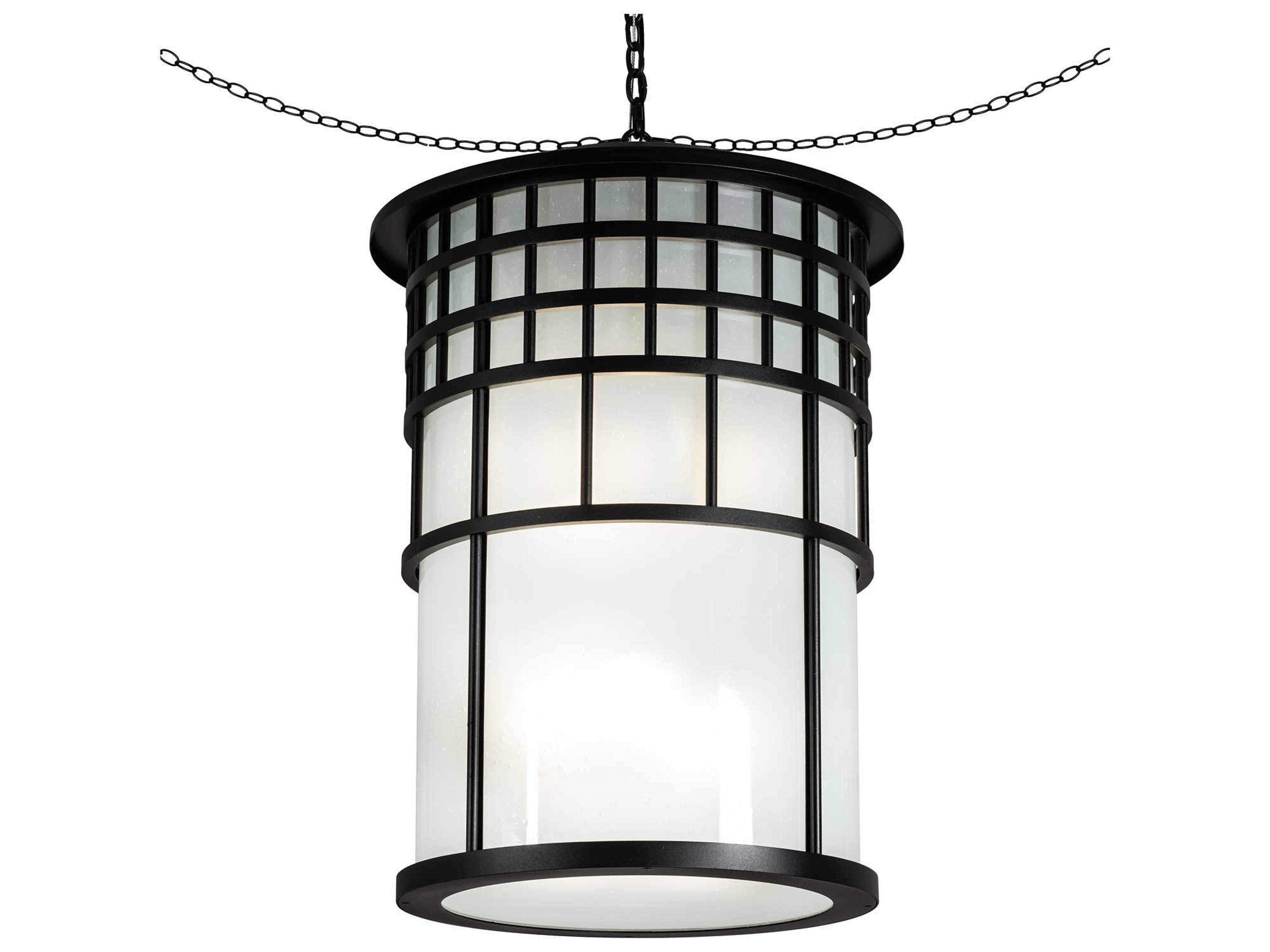 Hudson House 6 - Light Glass Outdoor Hanging Light