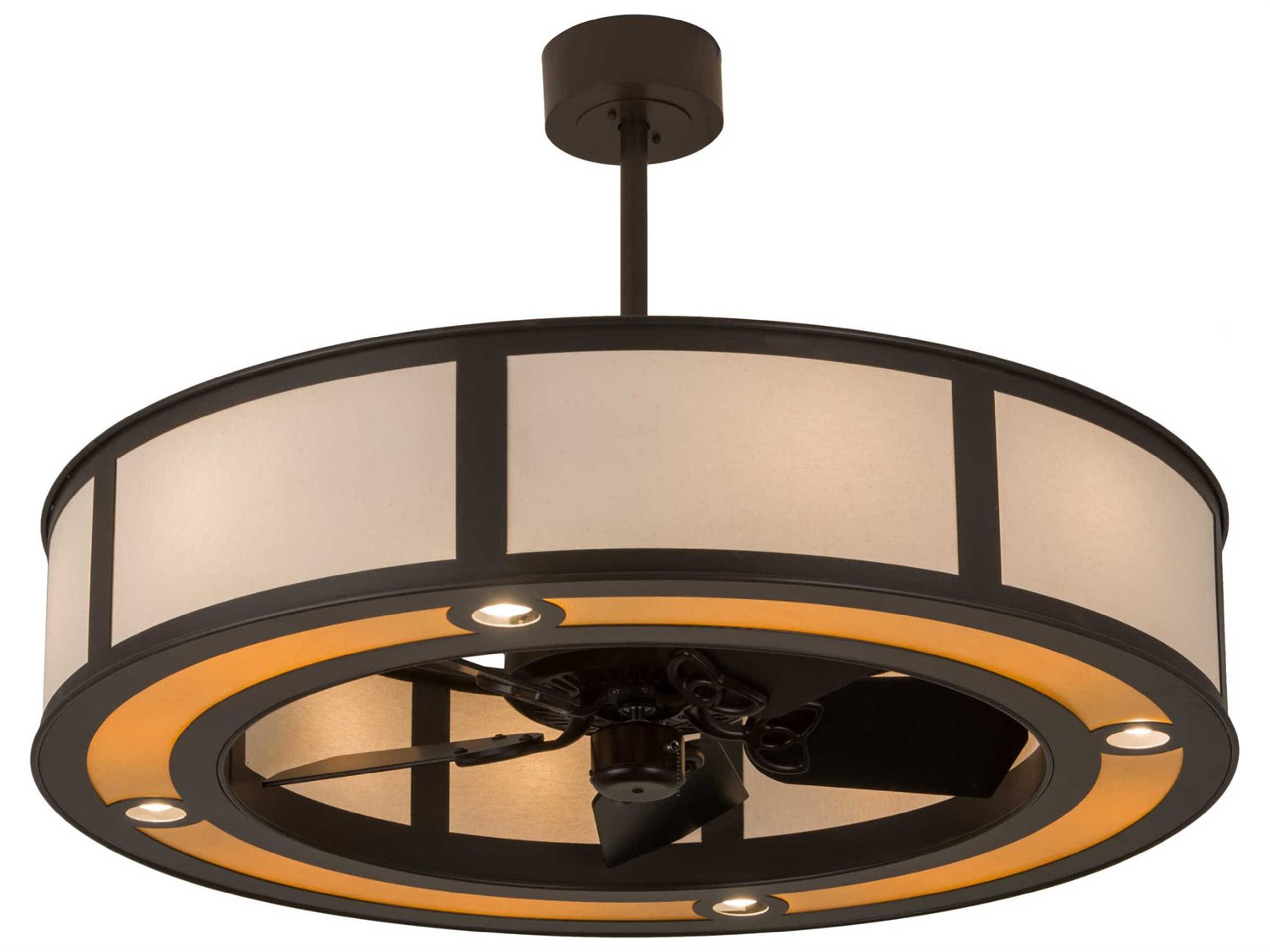 Maple Wood 45" Ceiling Fan