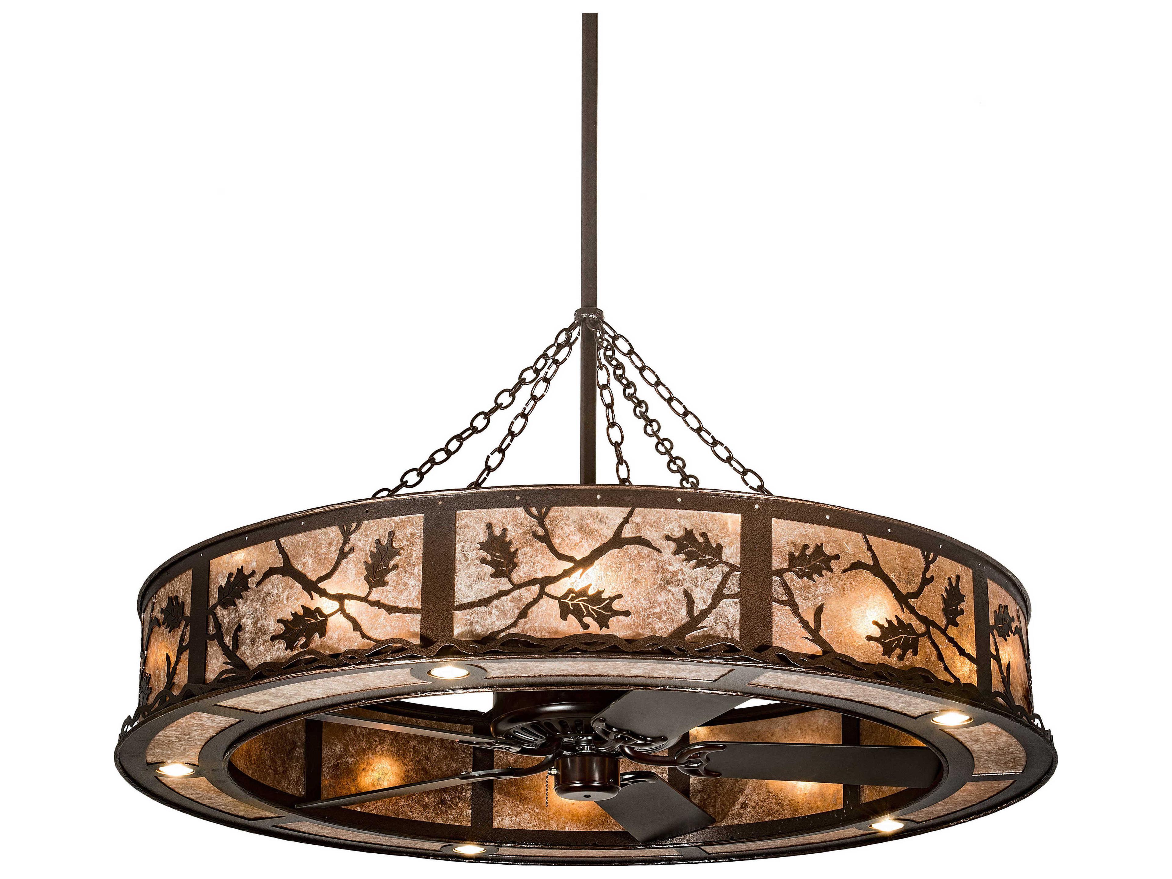 Oak Leaf 55" Ceiling Fan