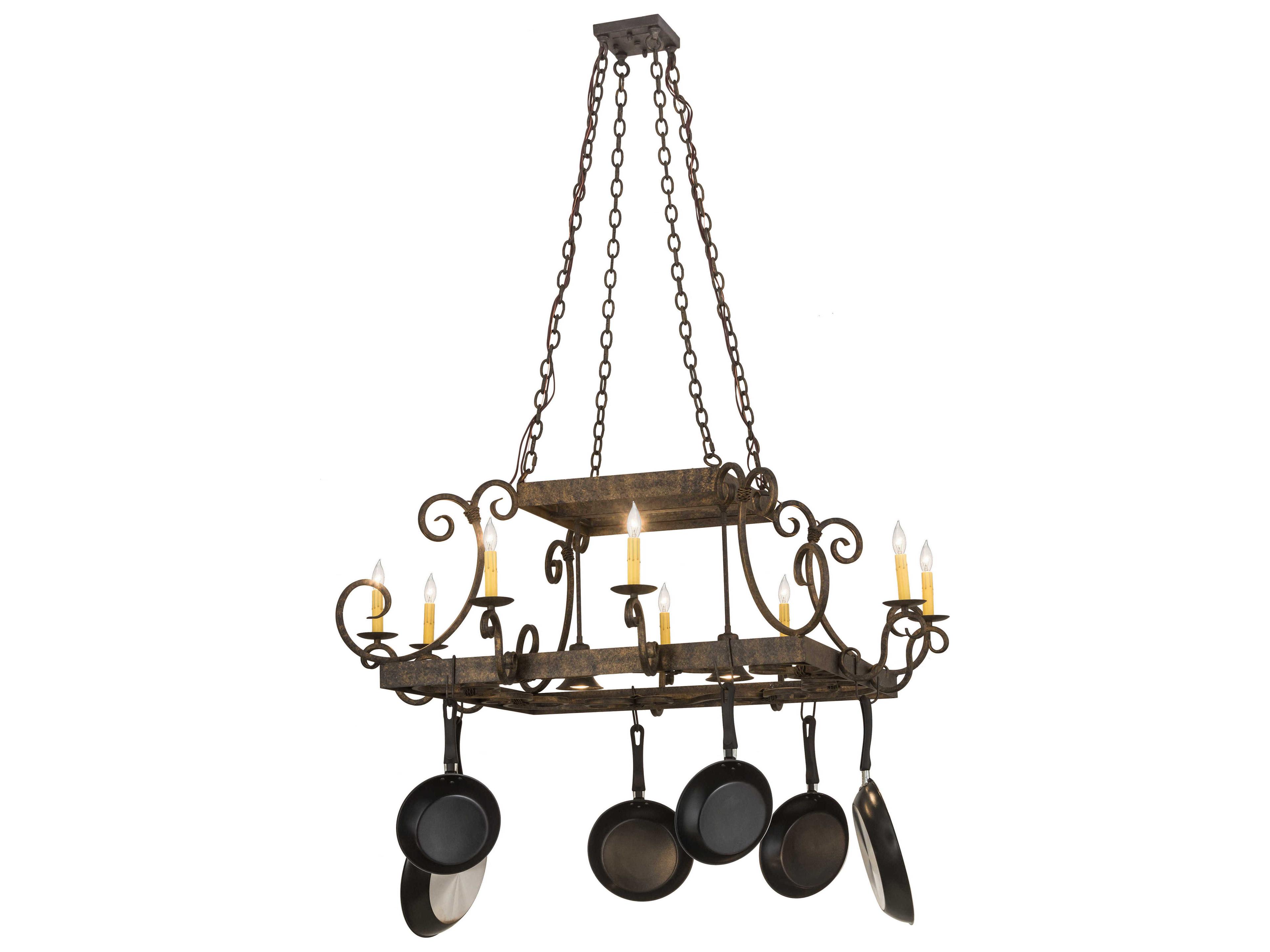 8 2 Bronze Glass Island Pendant