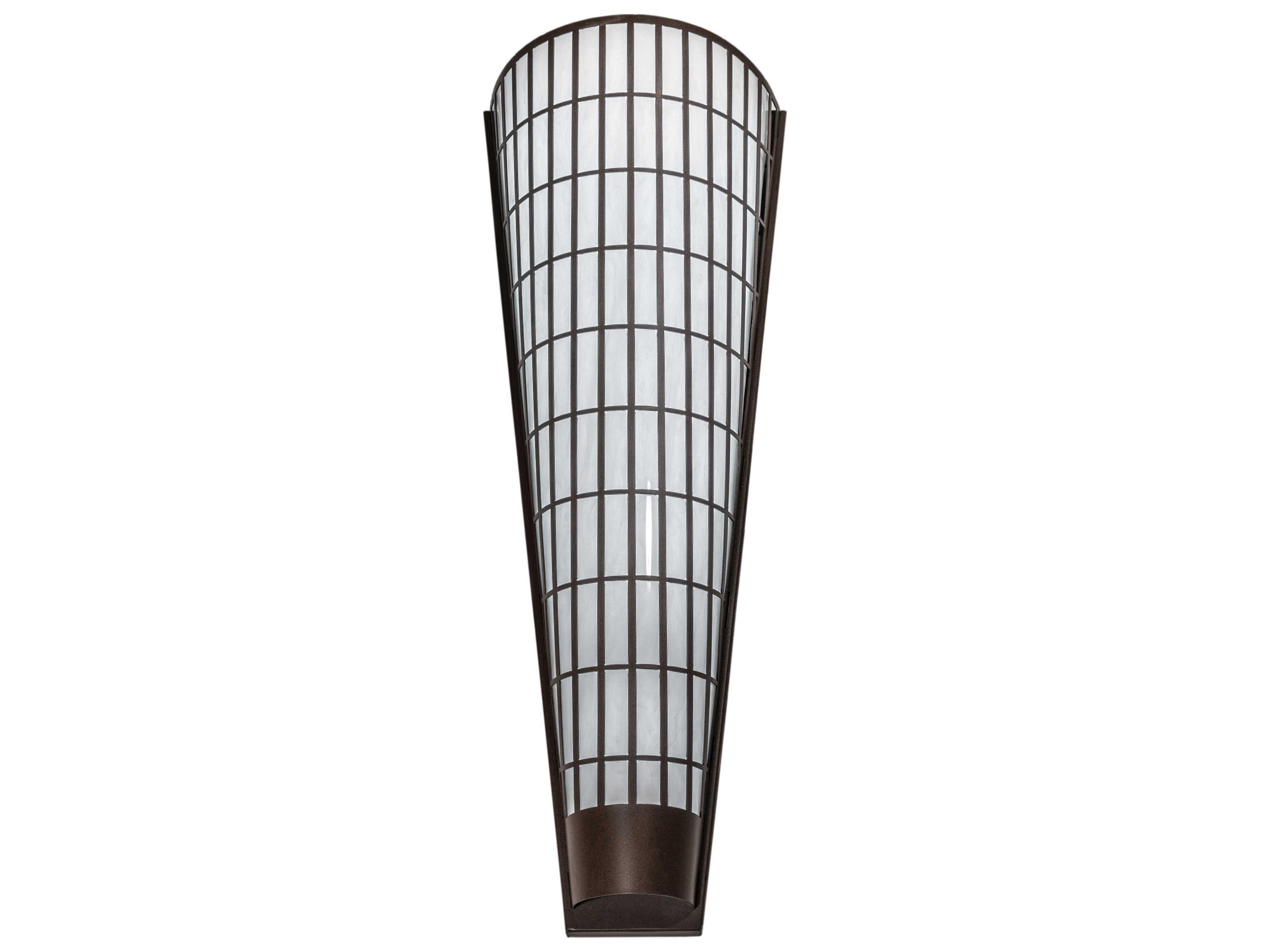 Kalahari Cafe Noir alabaster Brown Wall Sconce
