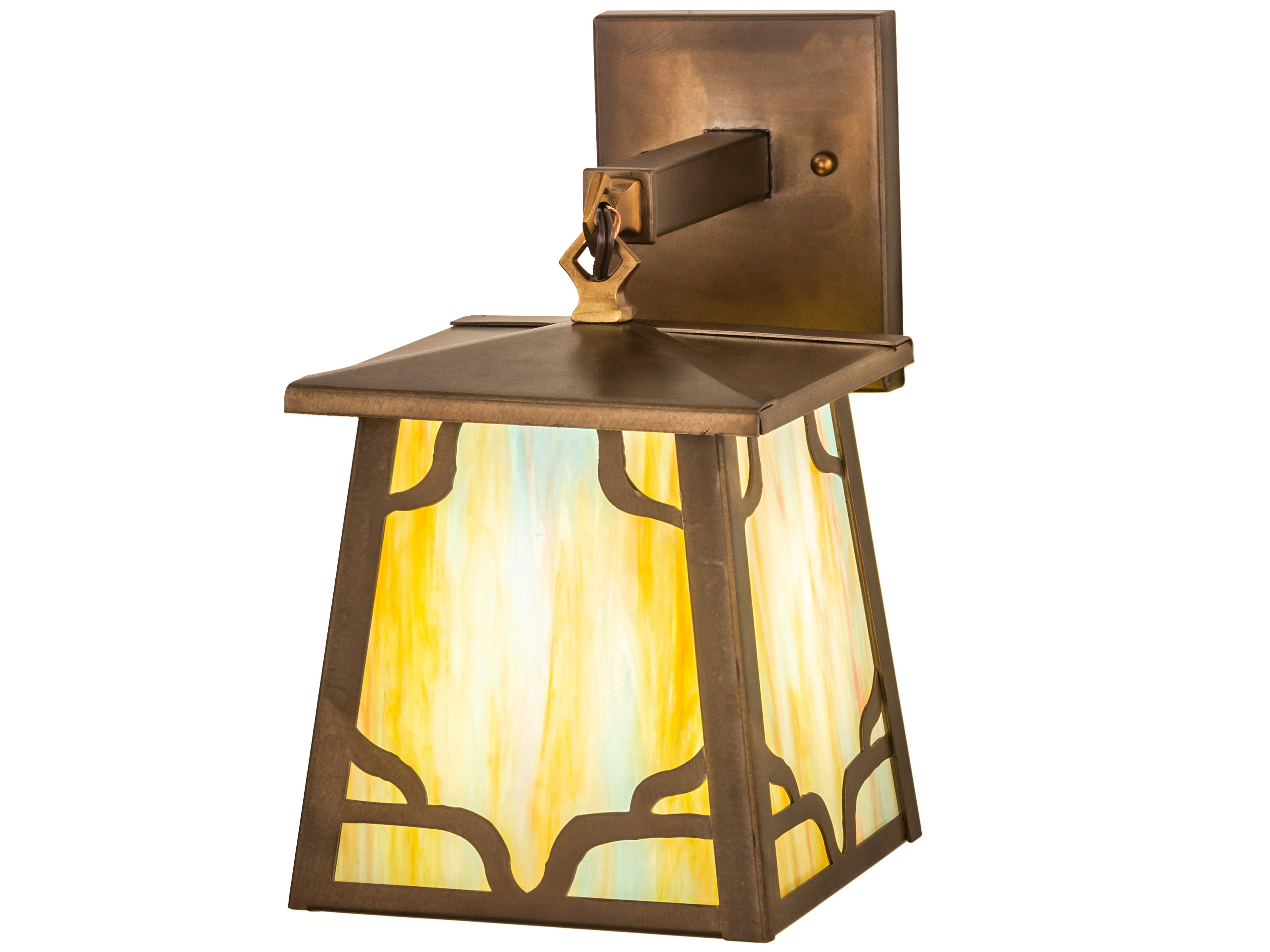 Kirkpatrick 1 - Light Glass Outdoor Wall Light