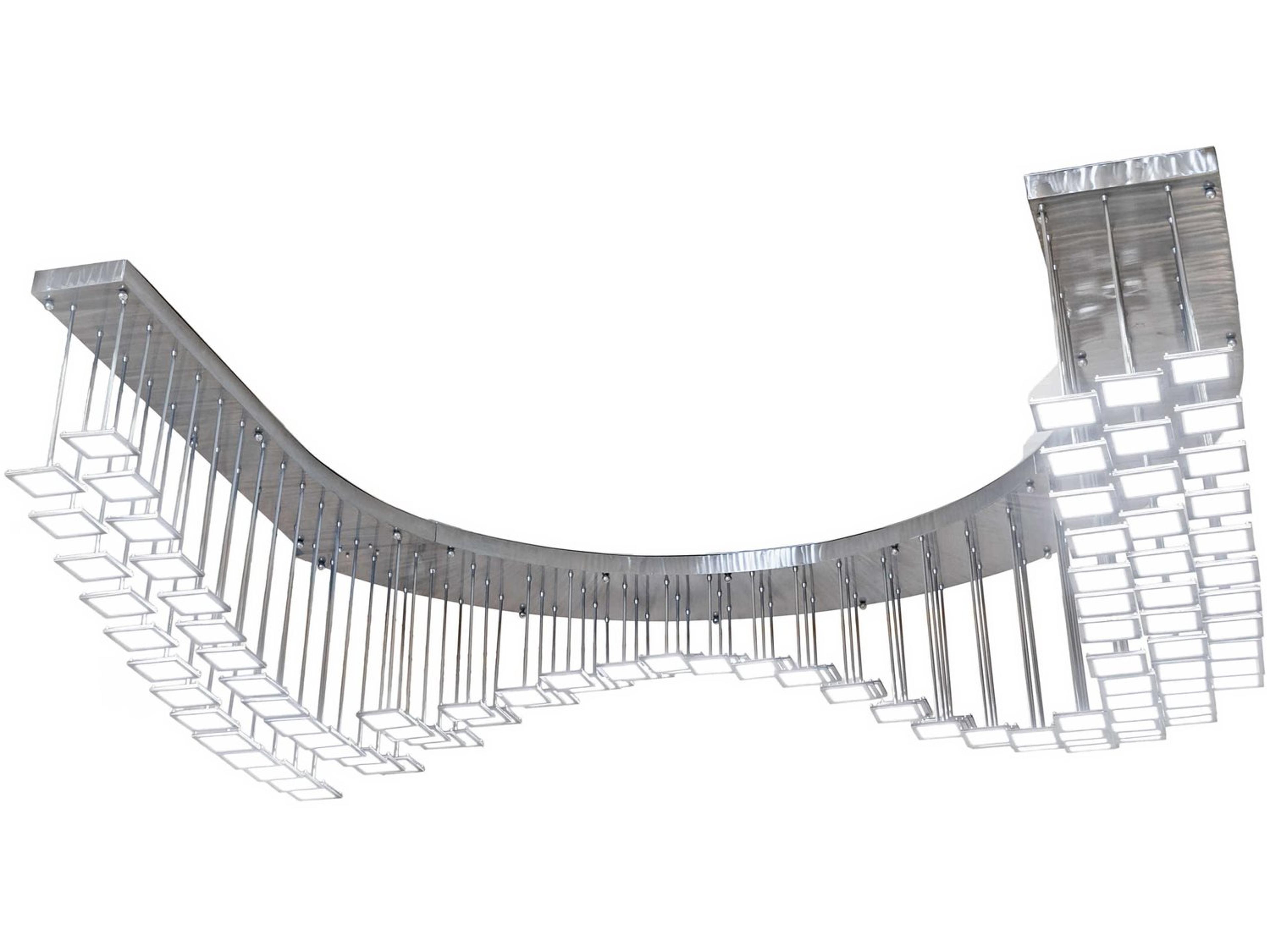 Kossar White Grey LED Pendant