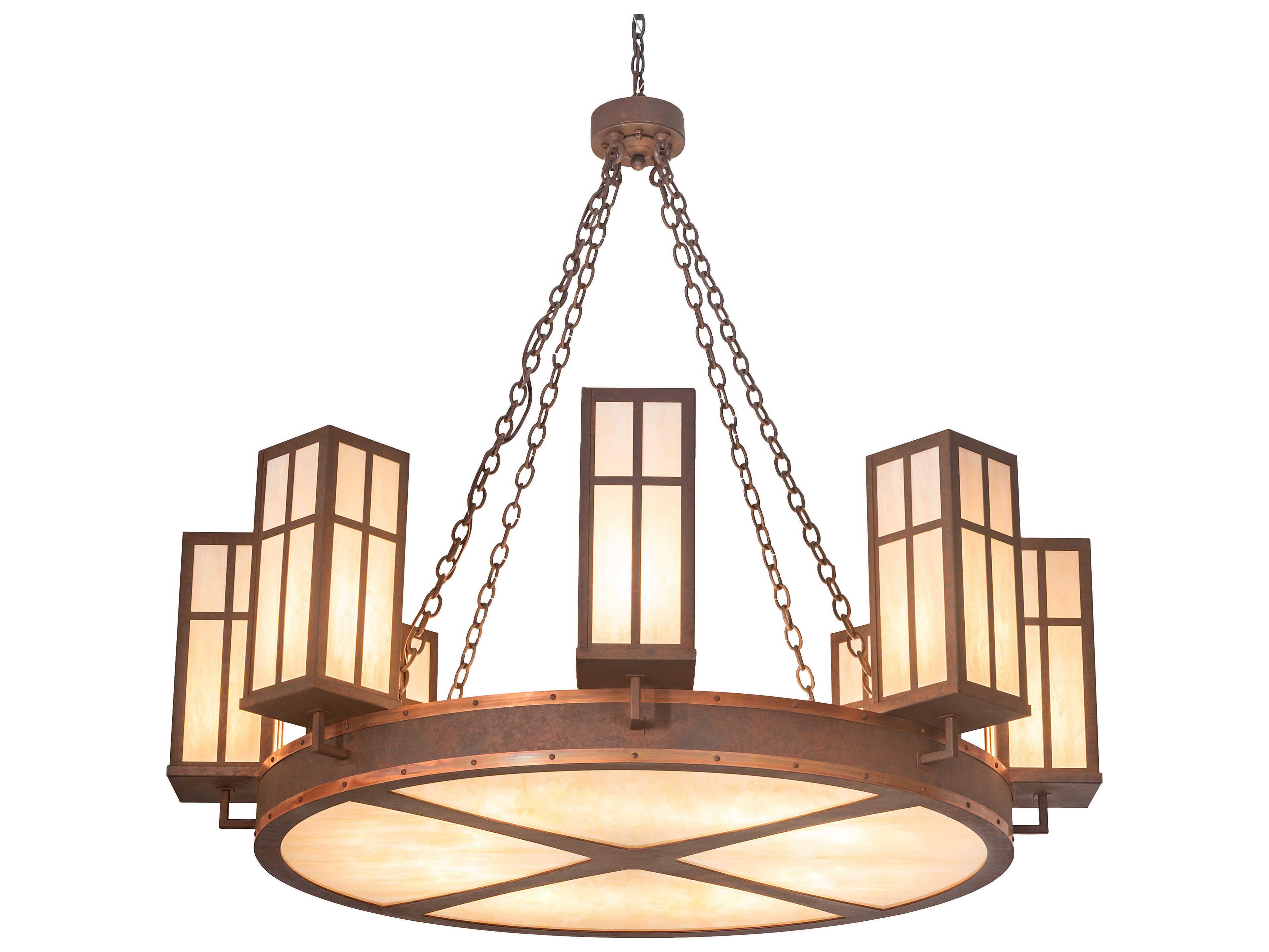 Silverton 16-Light Brown Chandelier