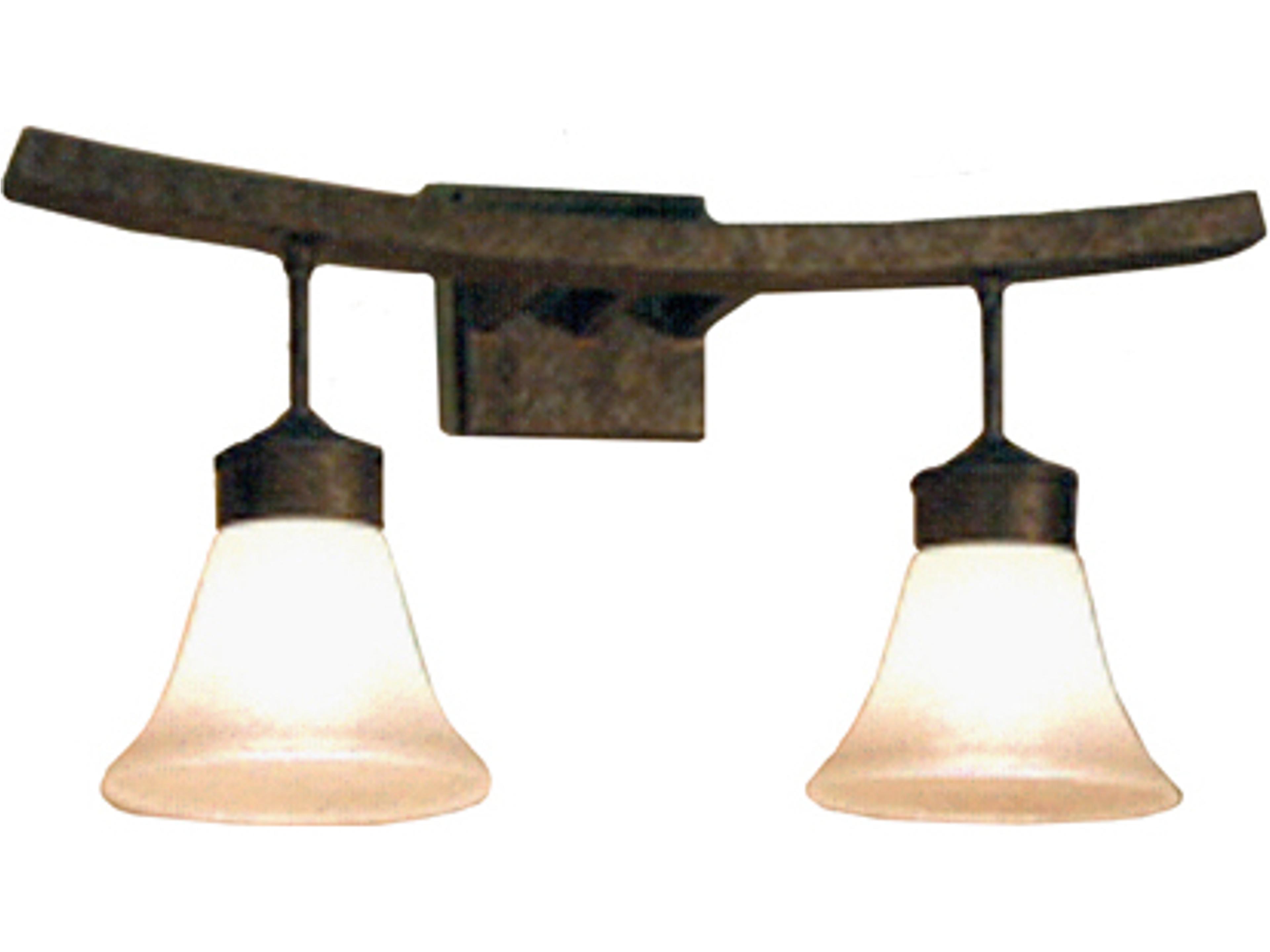 Leya 2-Light Brown Wall Sconce