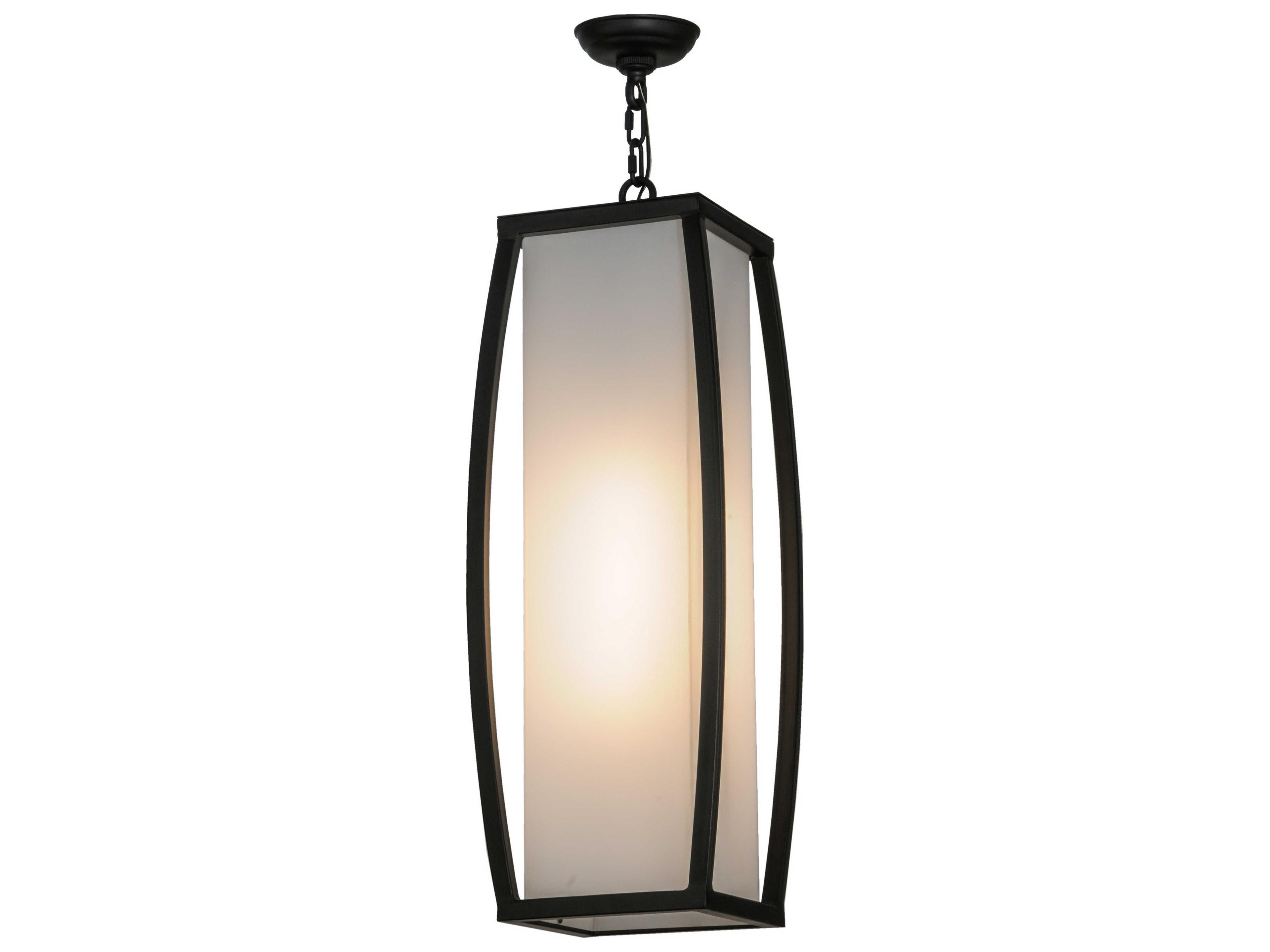 Lodge 1-Light Black Linear Pendant