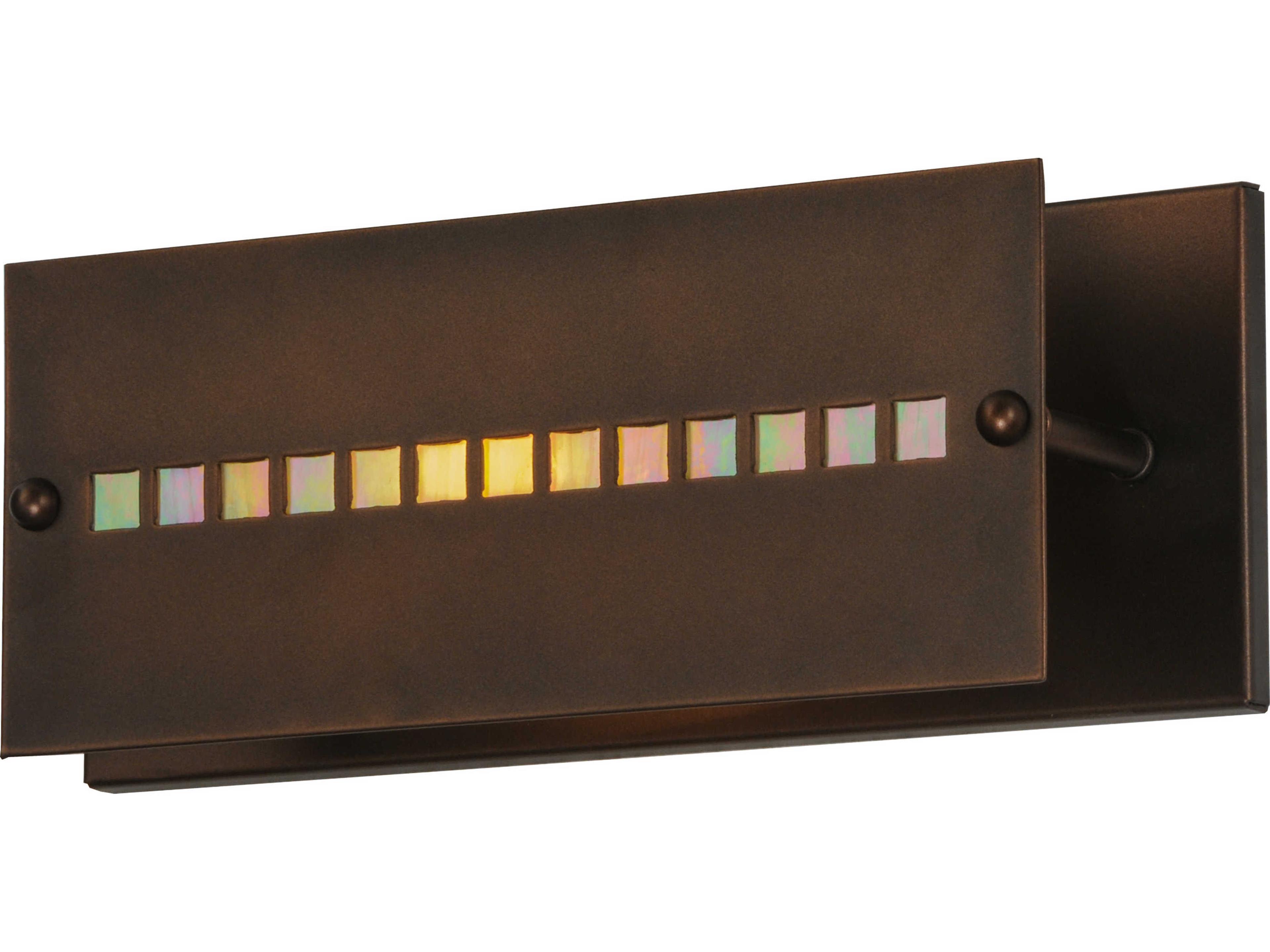 Moss Creek 1-Light Bronze Vanity Light