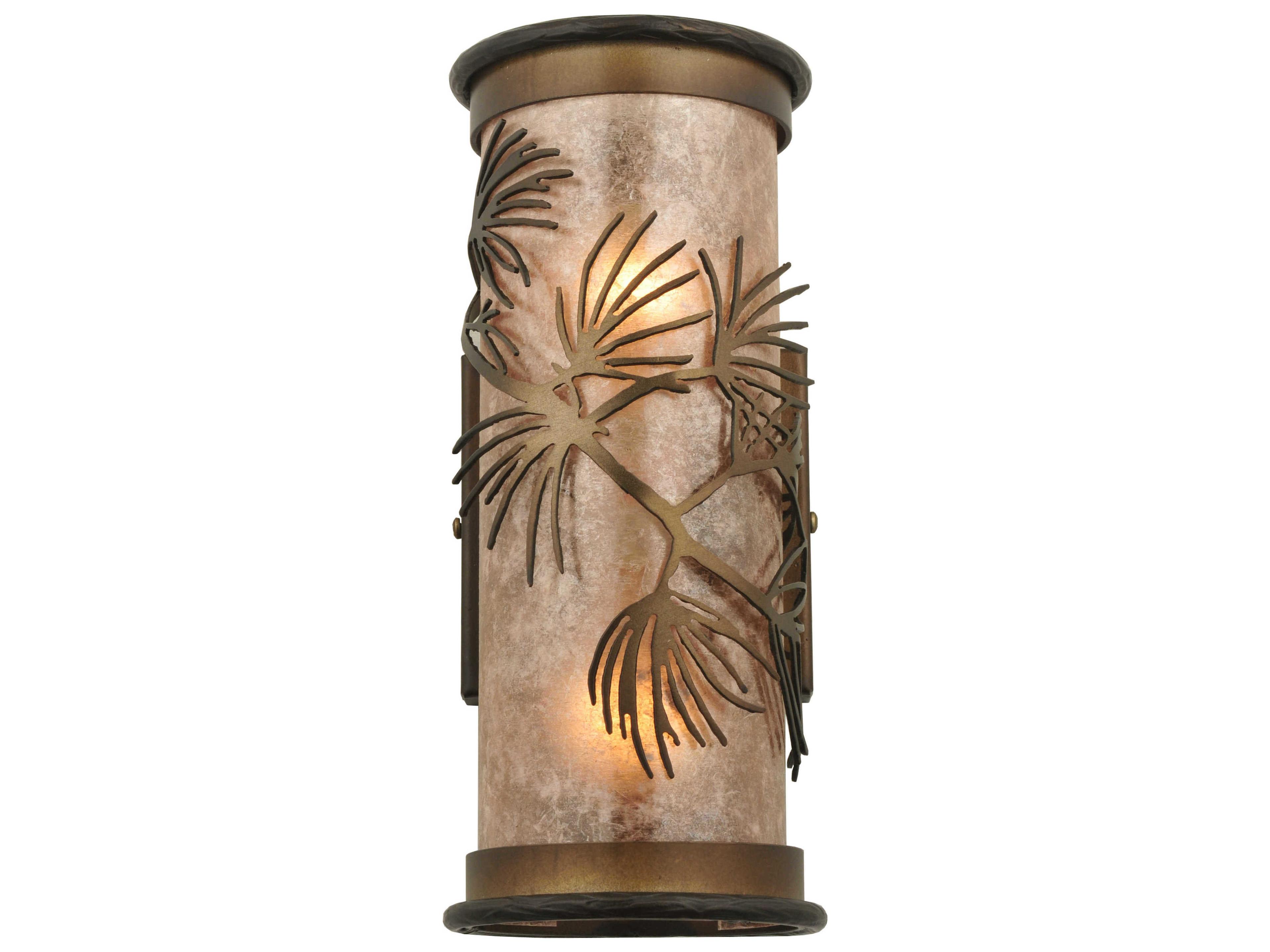 Lodge 2-Light Copper Wall Sconce