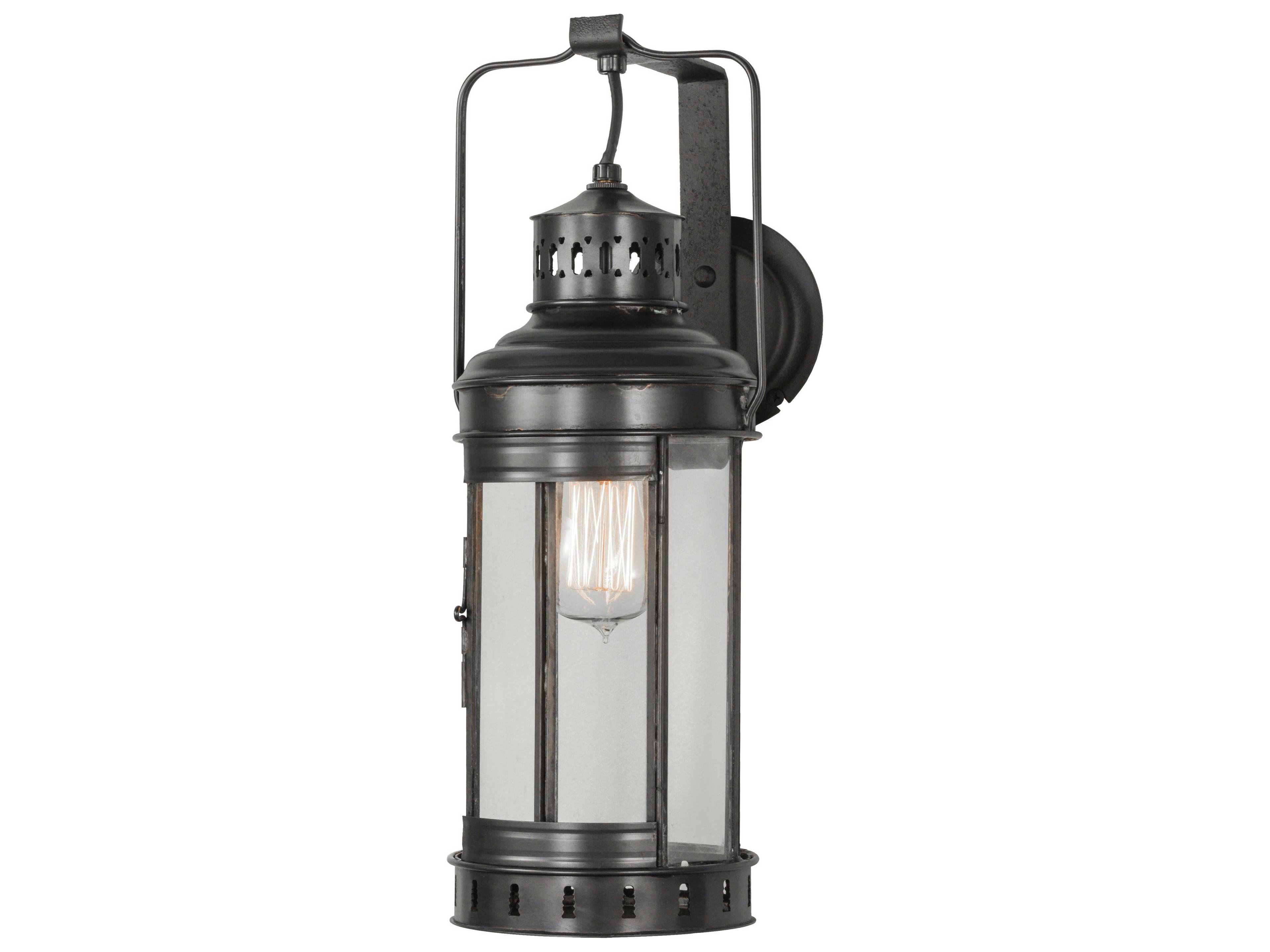 Lodge 1-Light Brown Wall Sconce