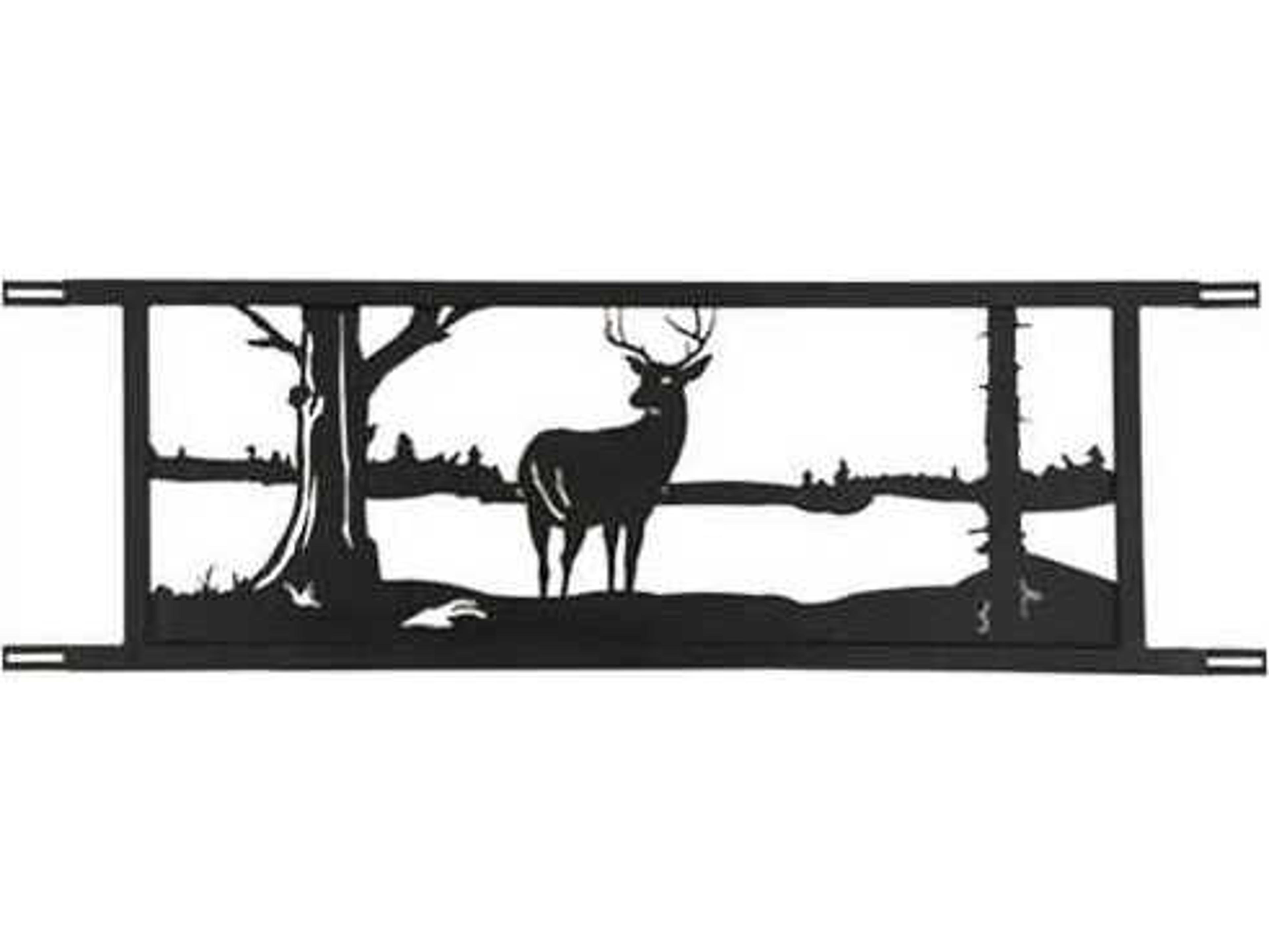Neversink Bridge Stag Metal Wall Art