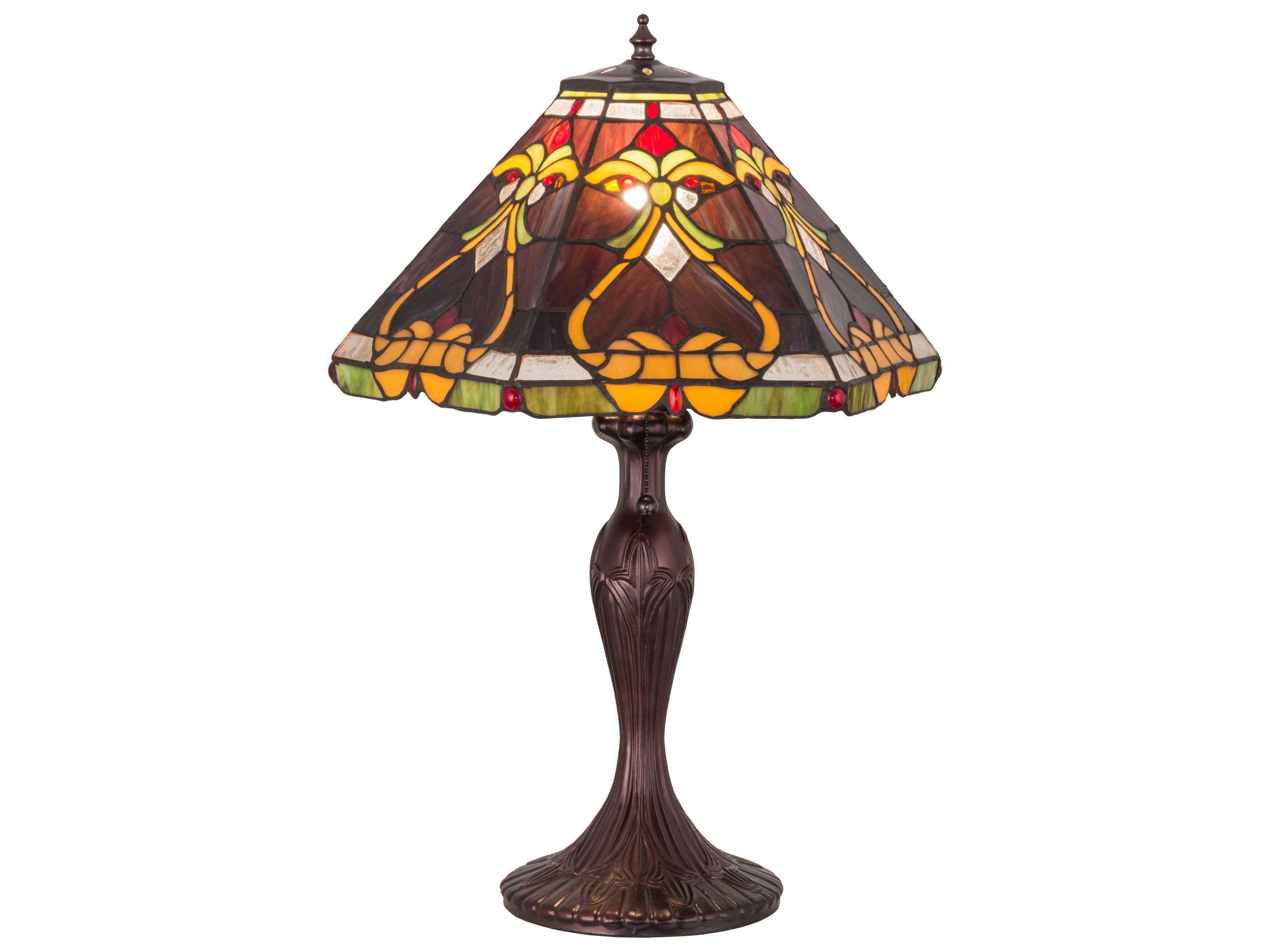 Lighting Middleton Mahogany Bronze Table Lamp