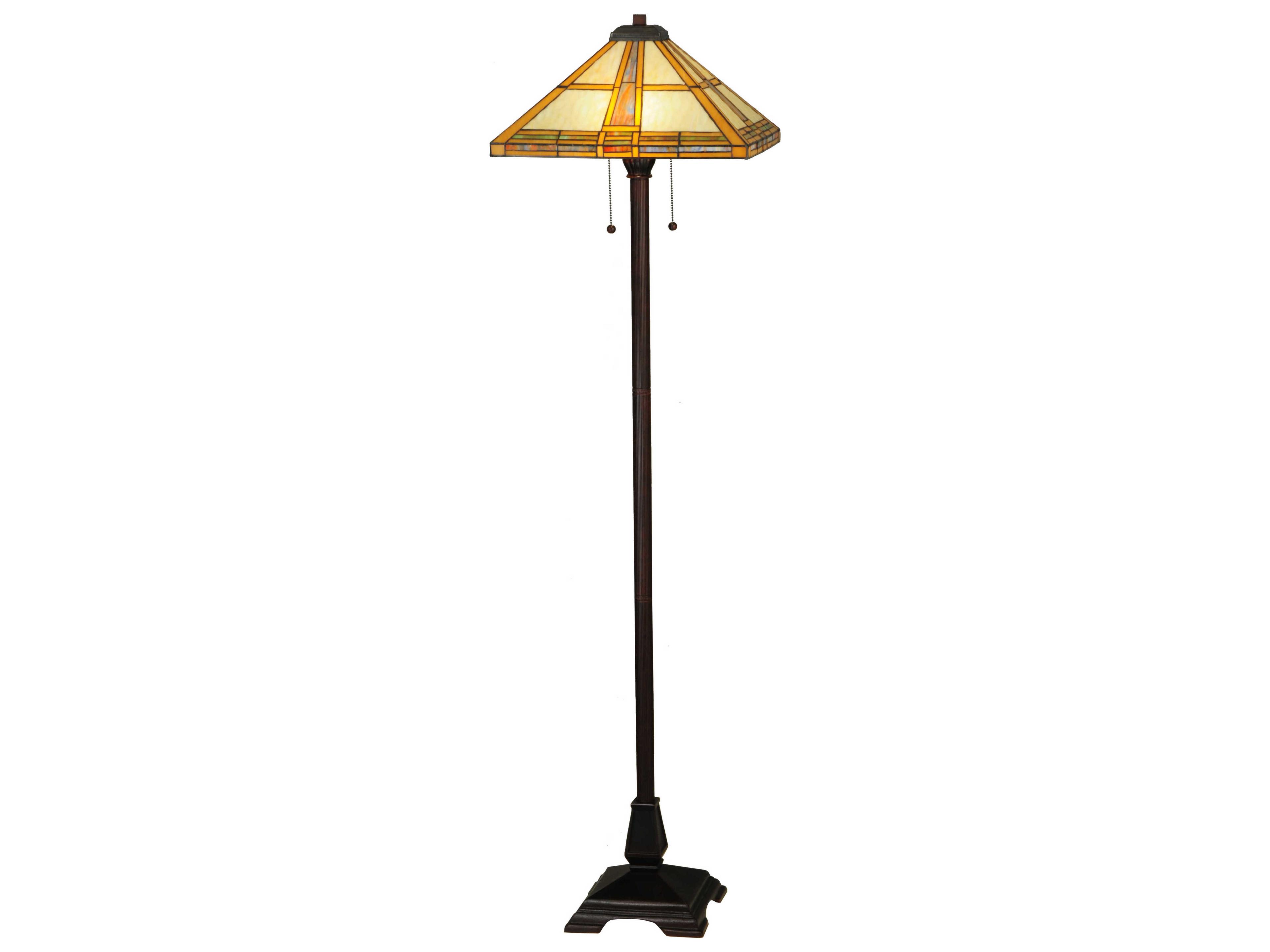 Prairie Straw Floor Lamp
