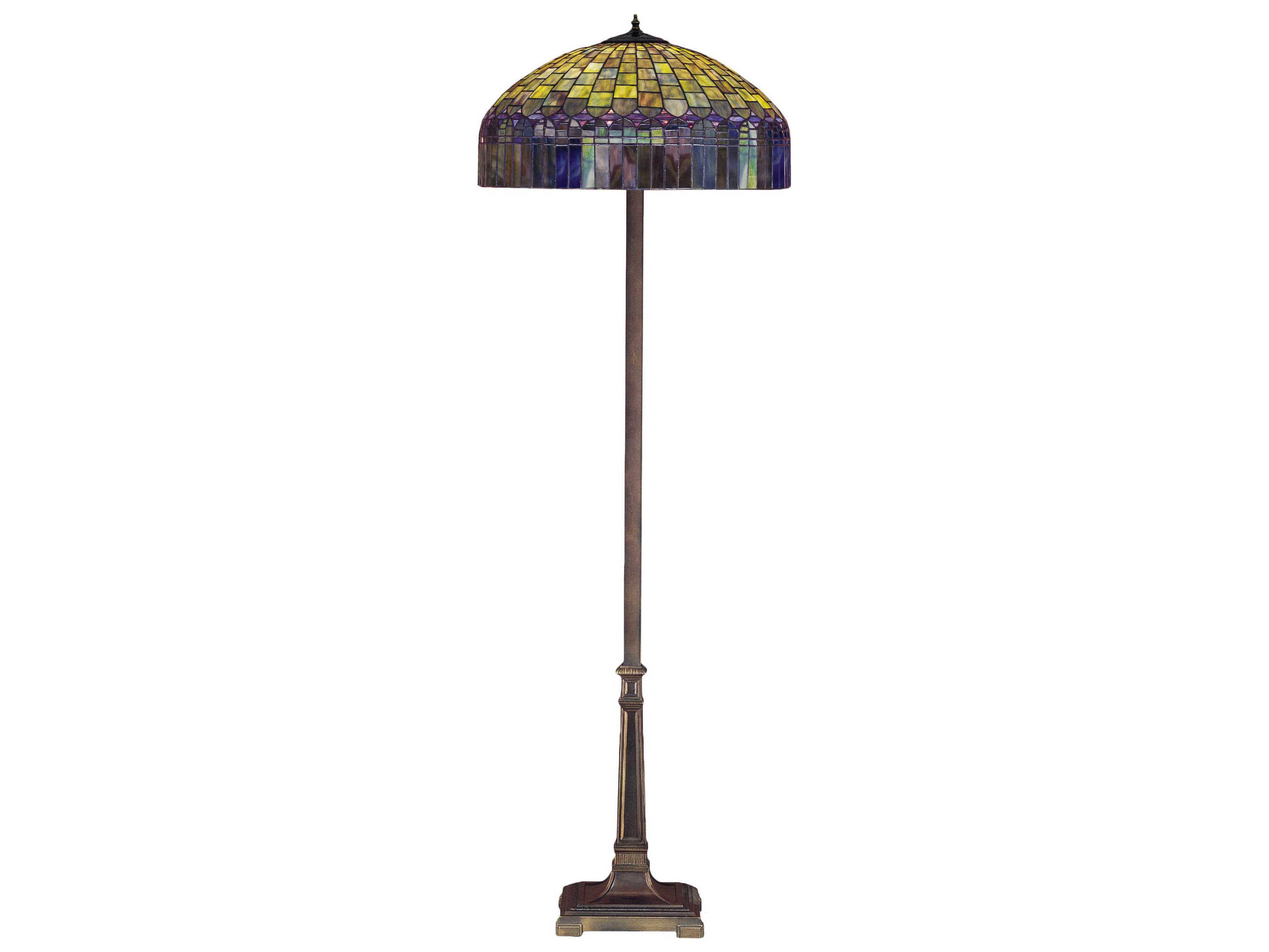 Candice Bronze Tiffany Floor Lamp