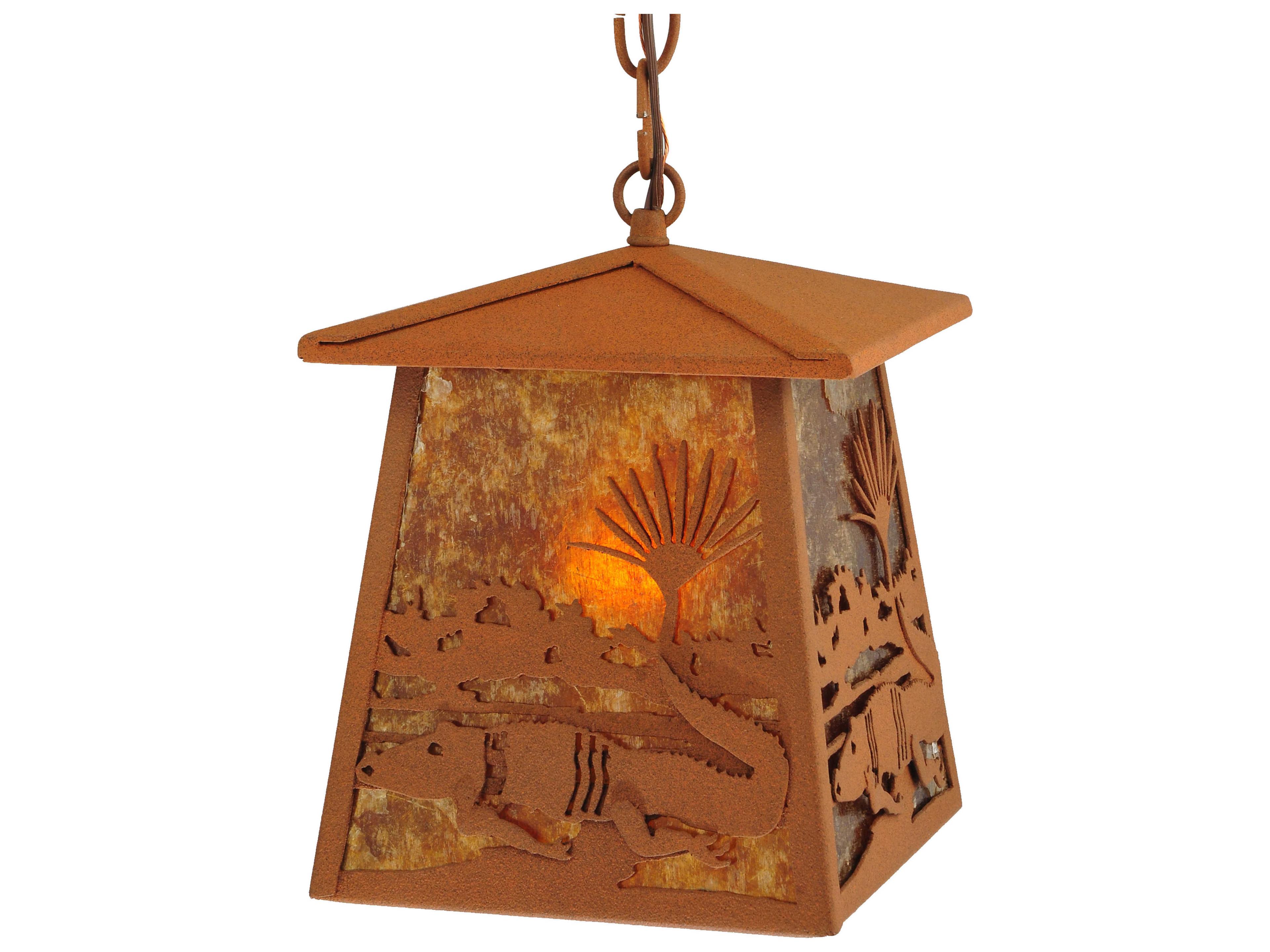 Alligator Hanging Outdoor Light