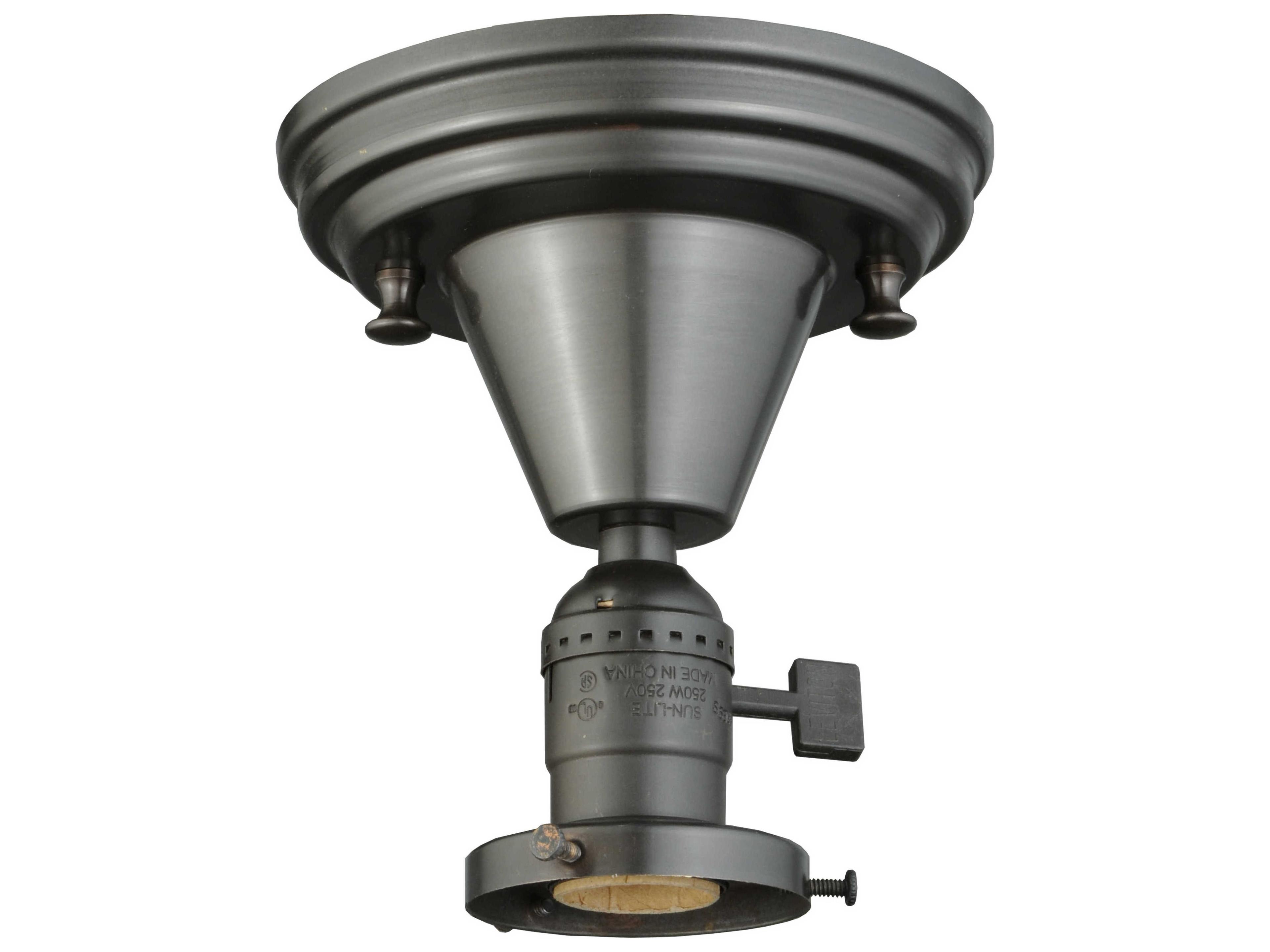 Revival Paddle Socket Hardware For Flush Mount Light
