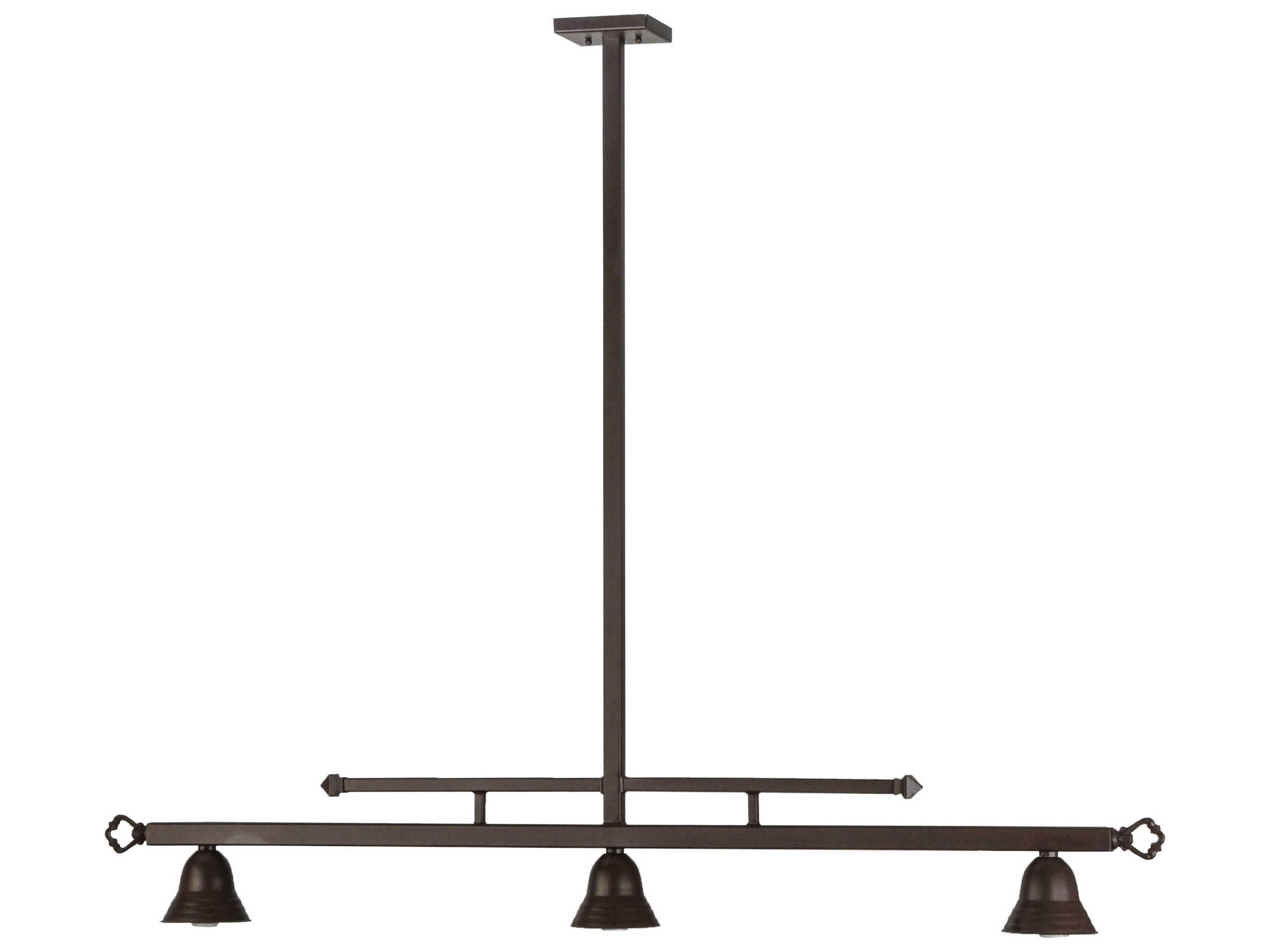 Steppe Three Light Island Light Hardware