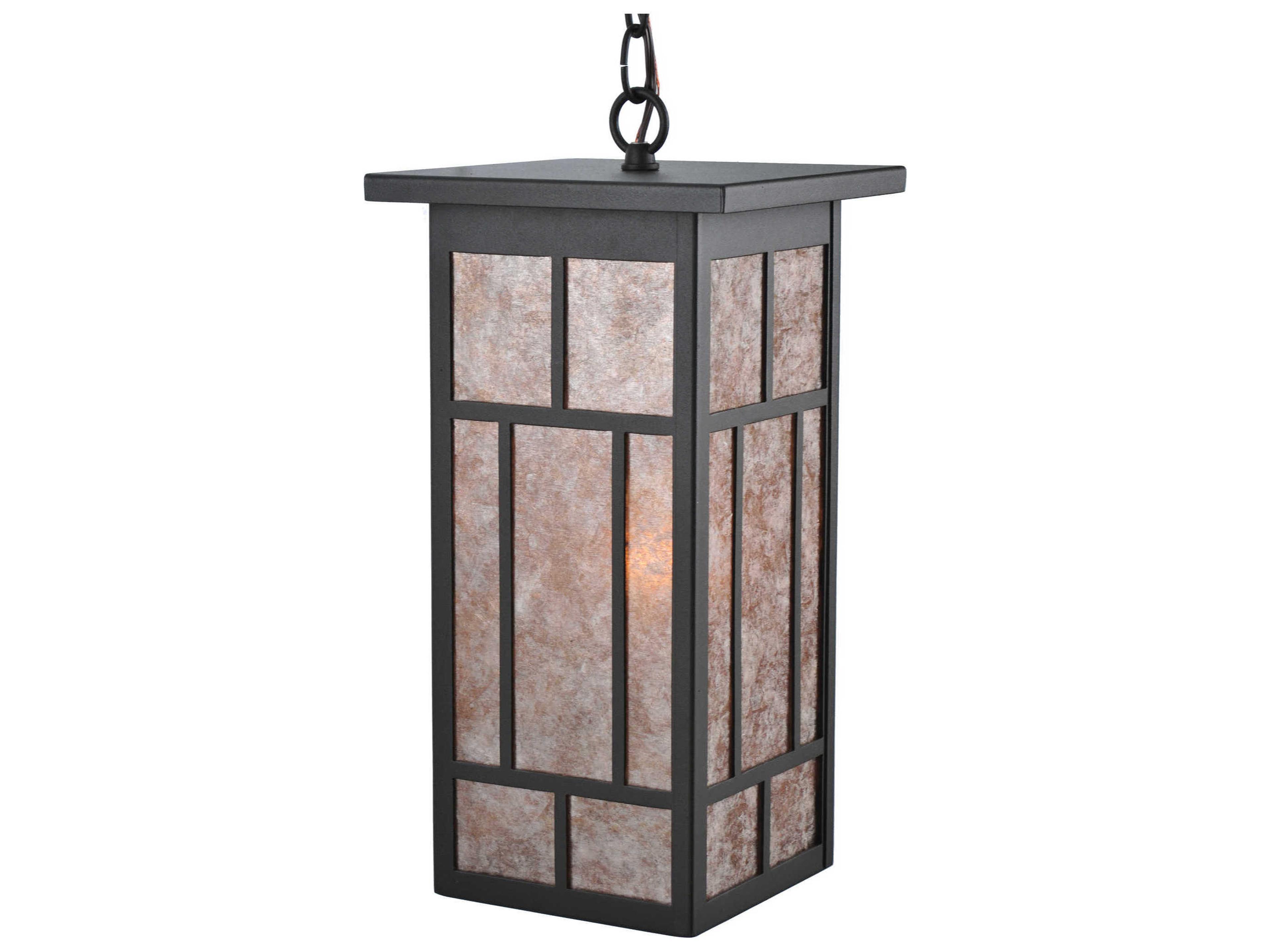 Mission 1-Light Brown Geometric Pendant