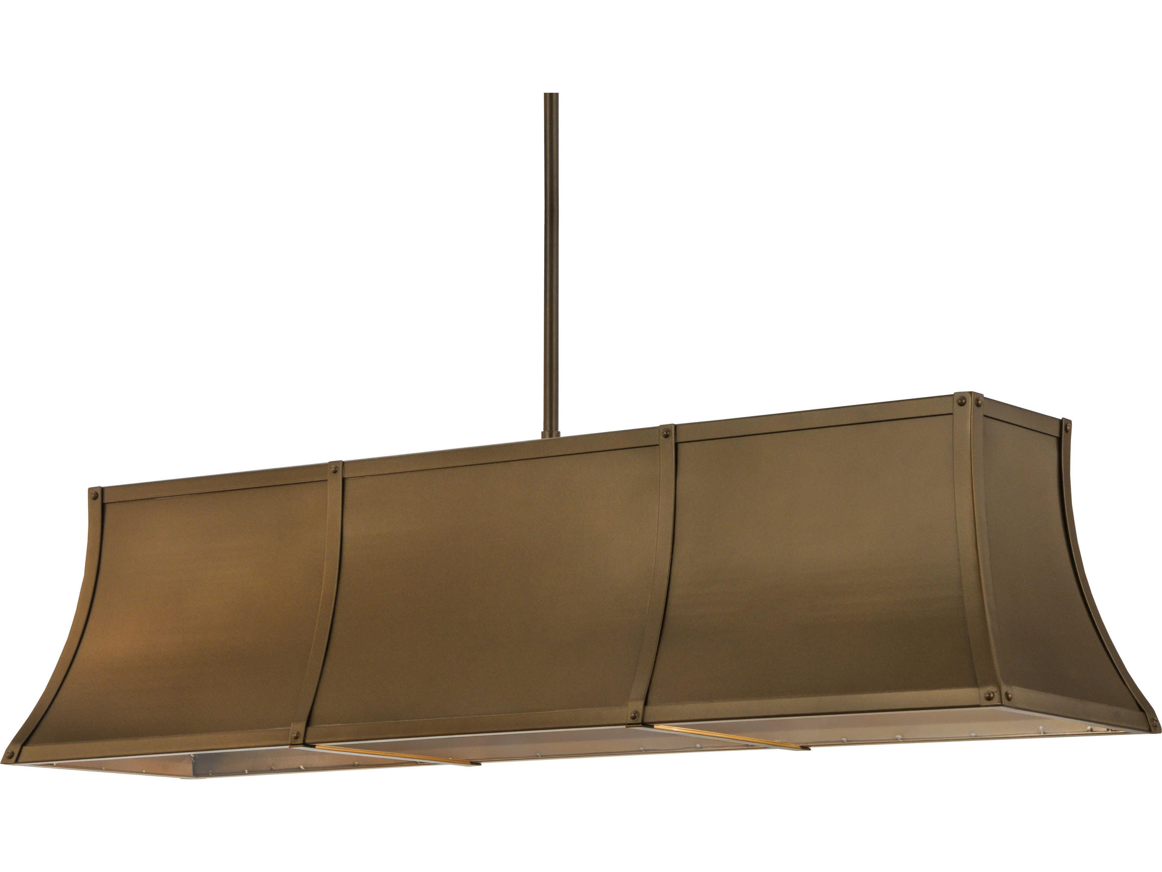 Mission 9-Light Brown Pendant