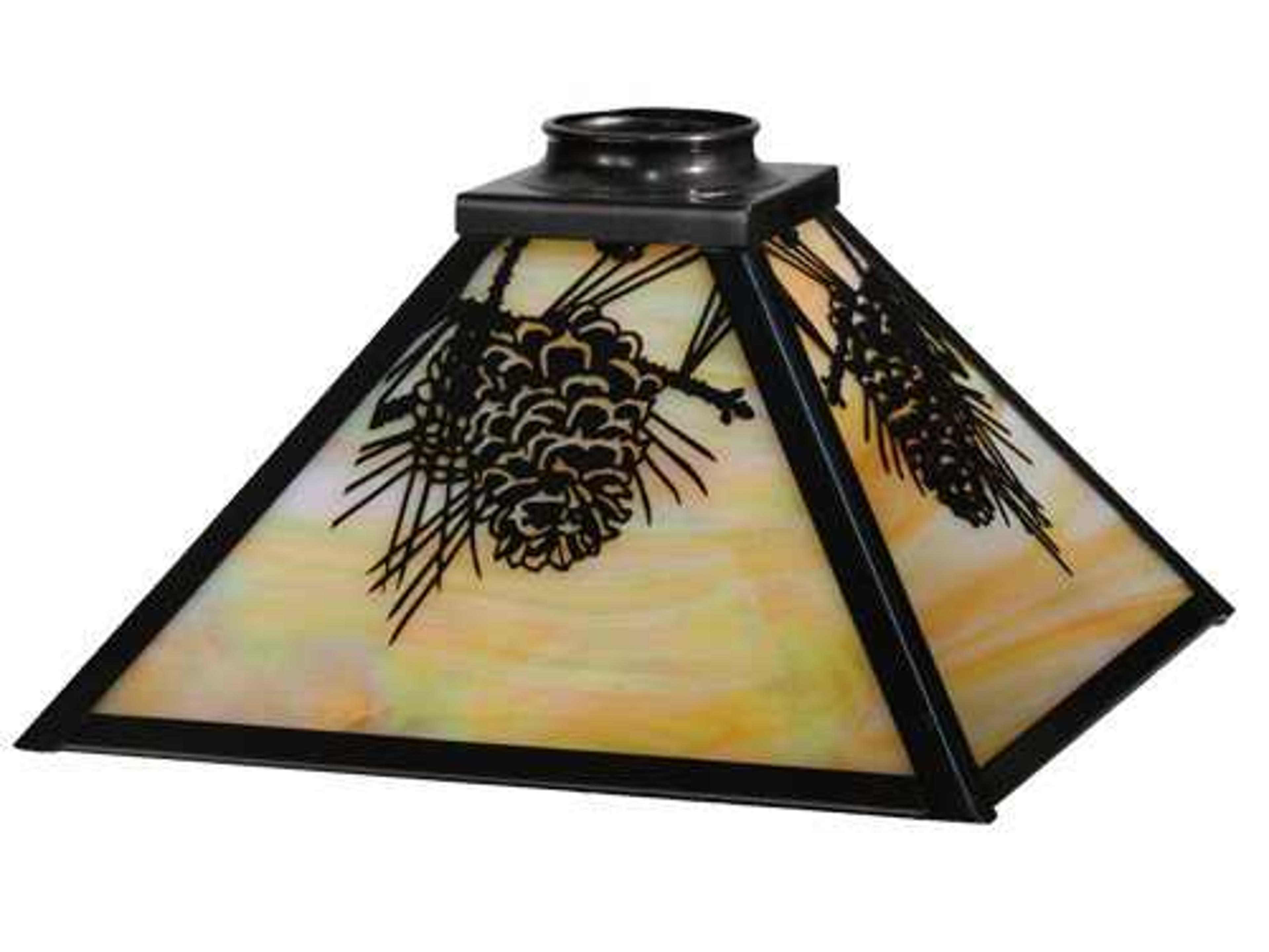Mission Pine Cone Shade