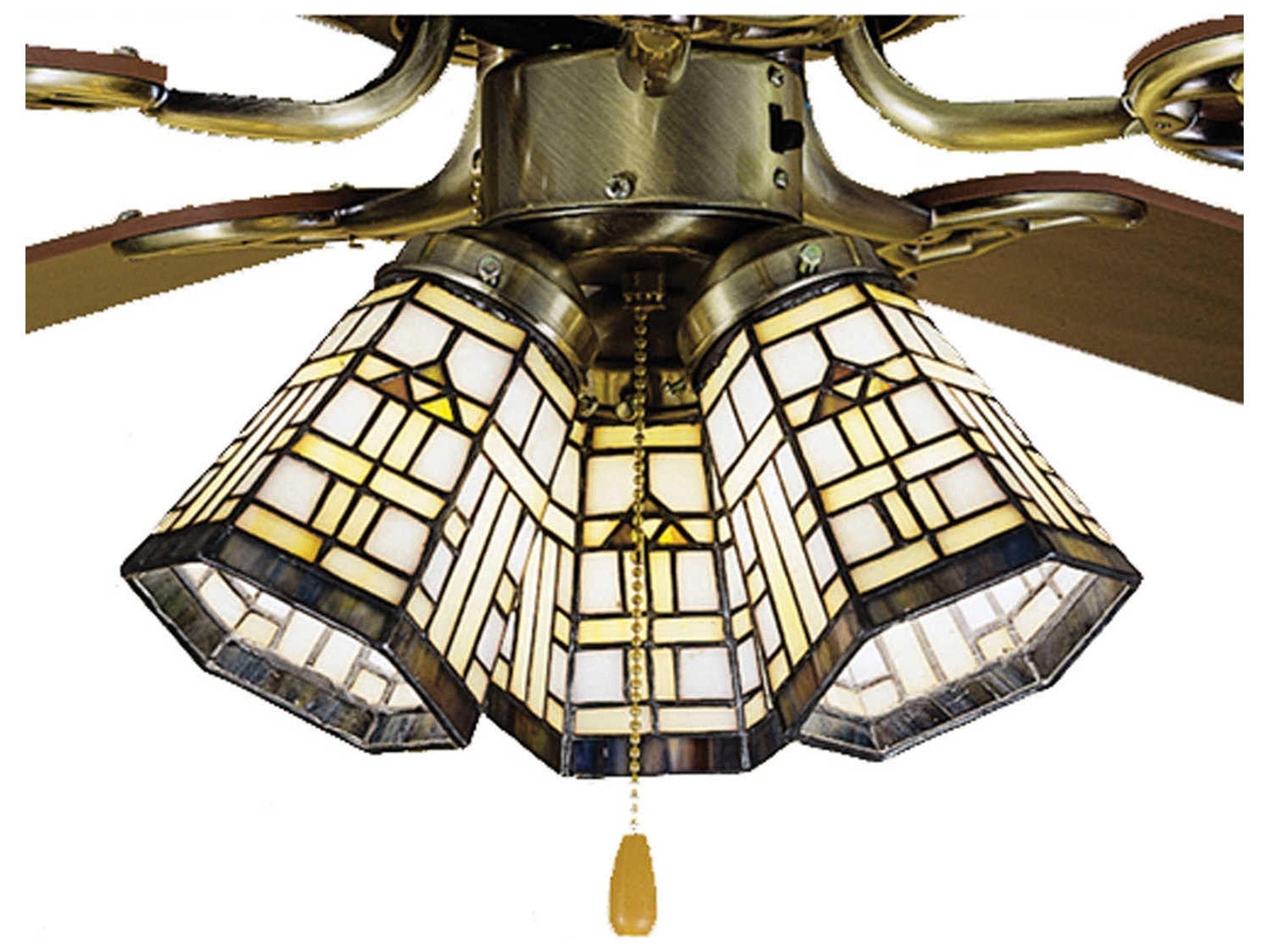 Arrowhead Mission Fan Light Shade