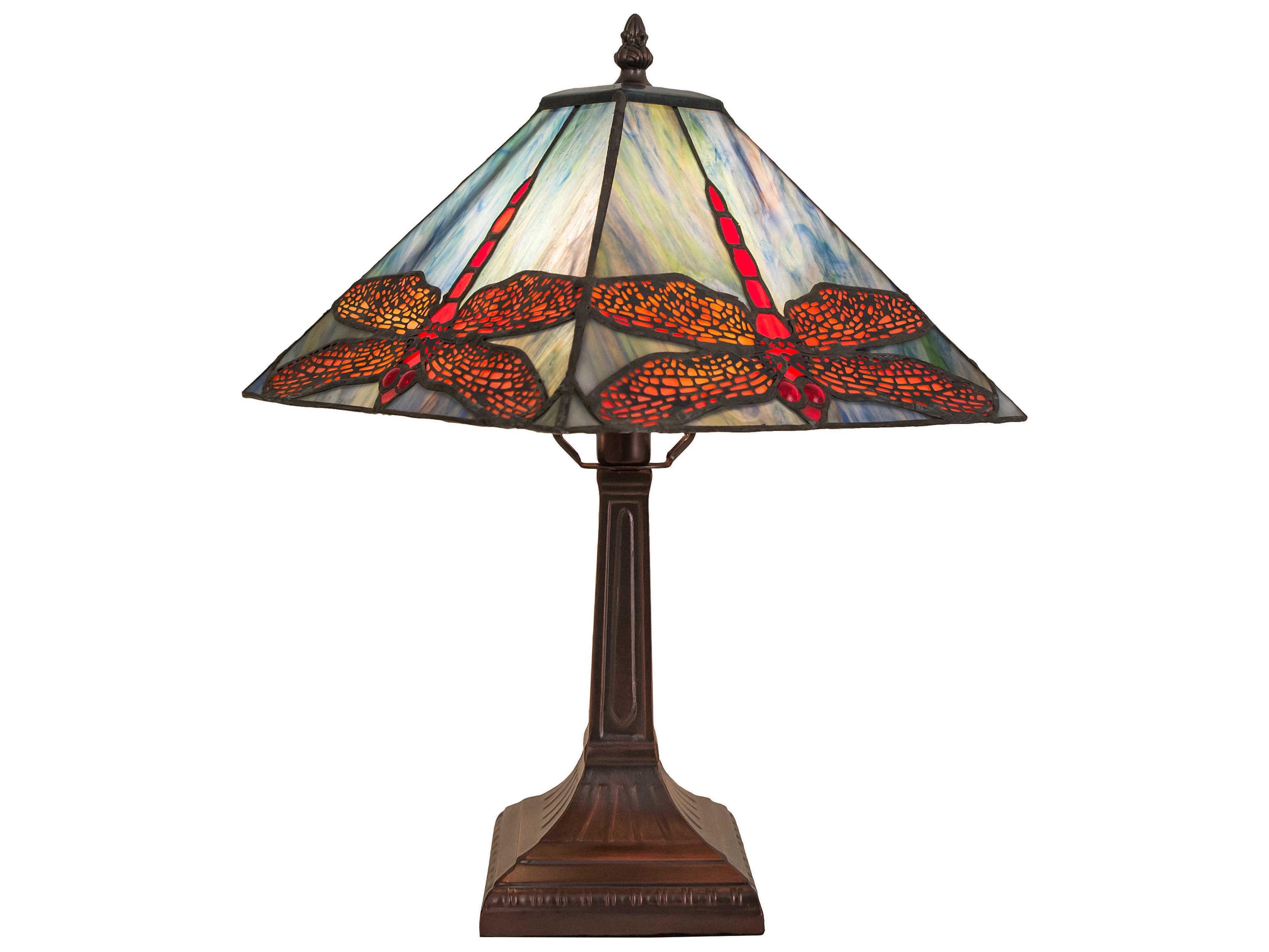 Prairie Dragonfly Accent Table Lamp
