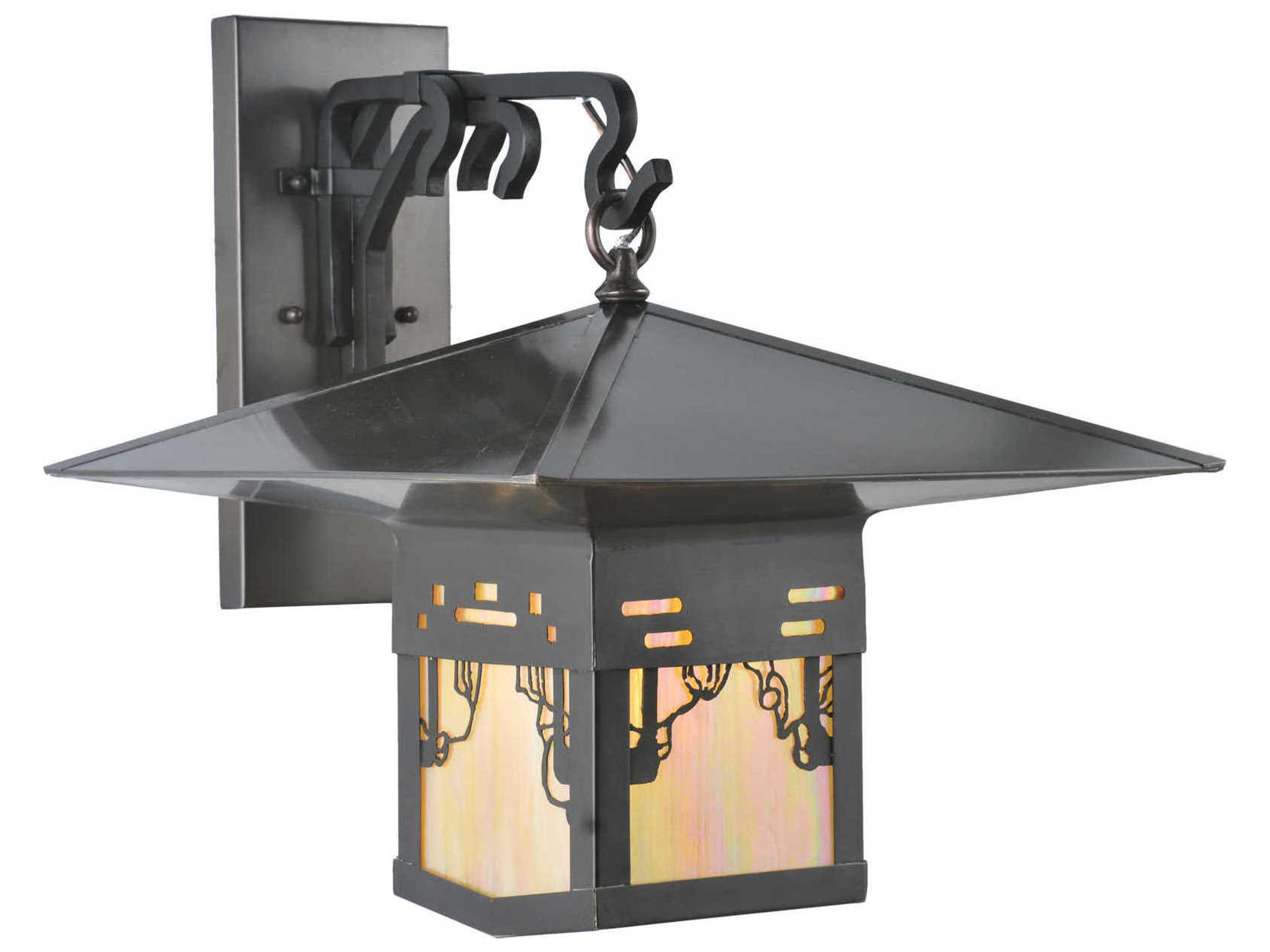 Seneca Victorian Web Hanging Outdoor Wall Light