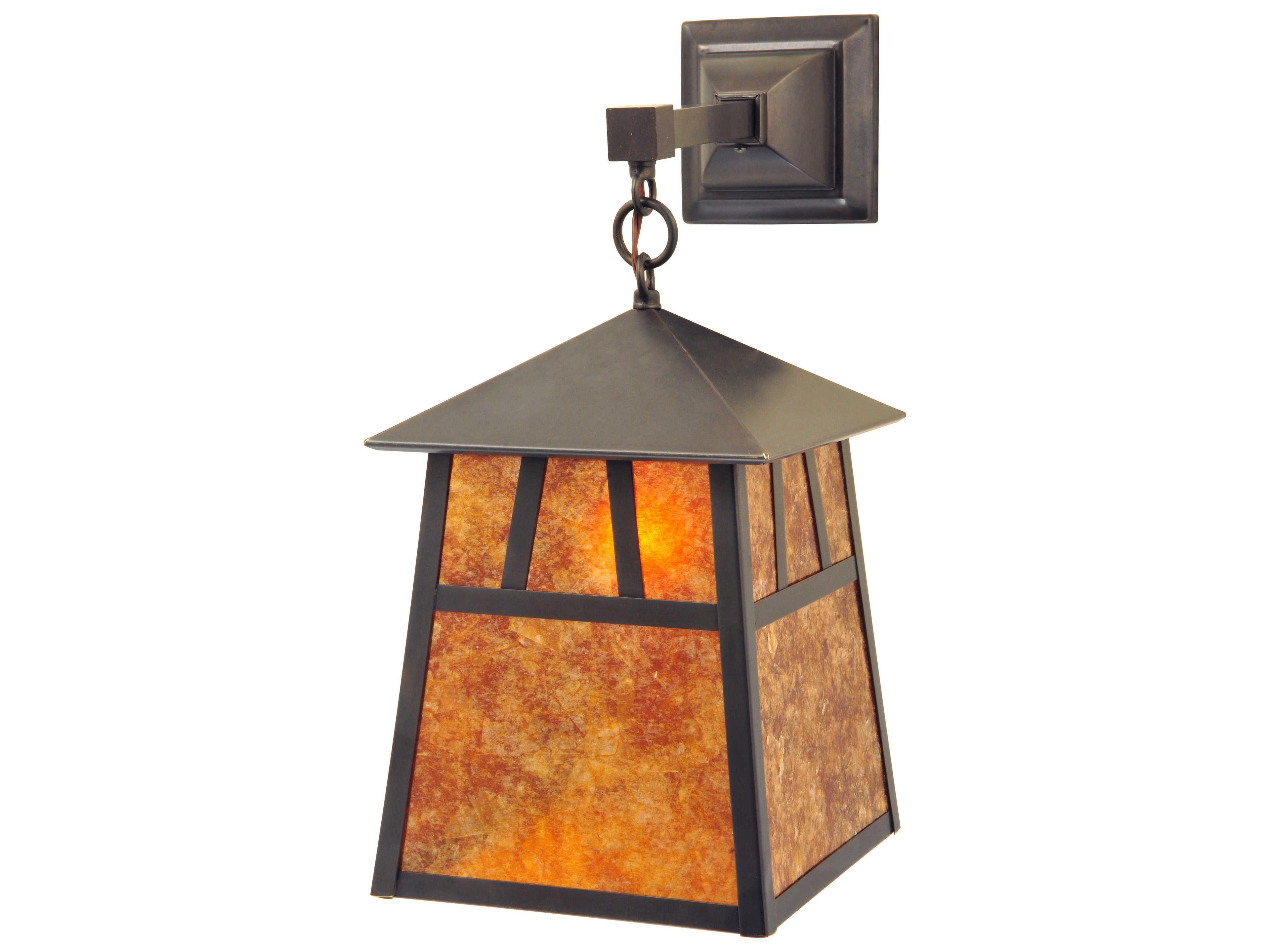 Stillwater Double Bar Mission Outdoor Wall Light