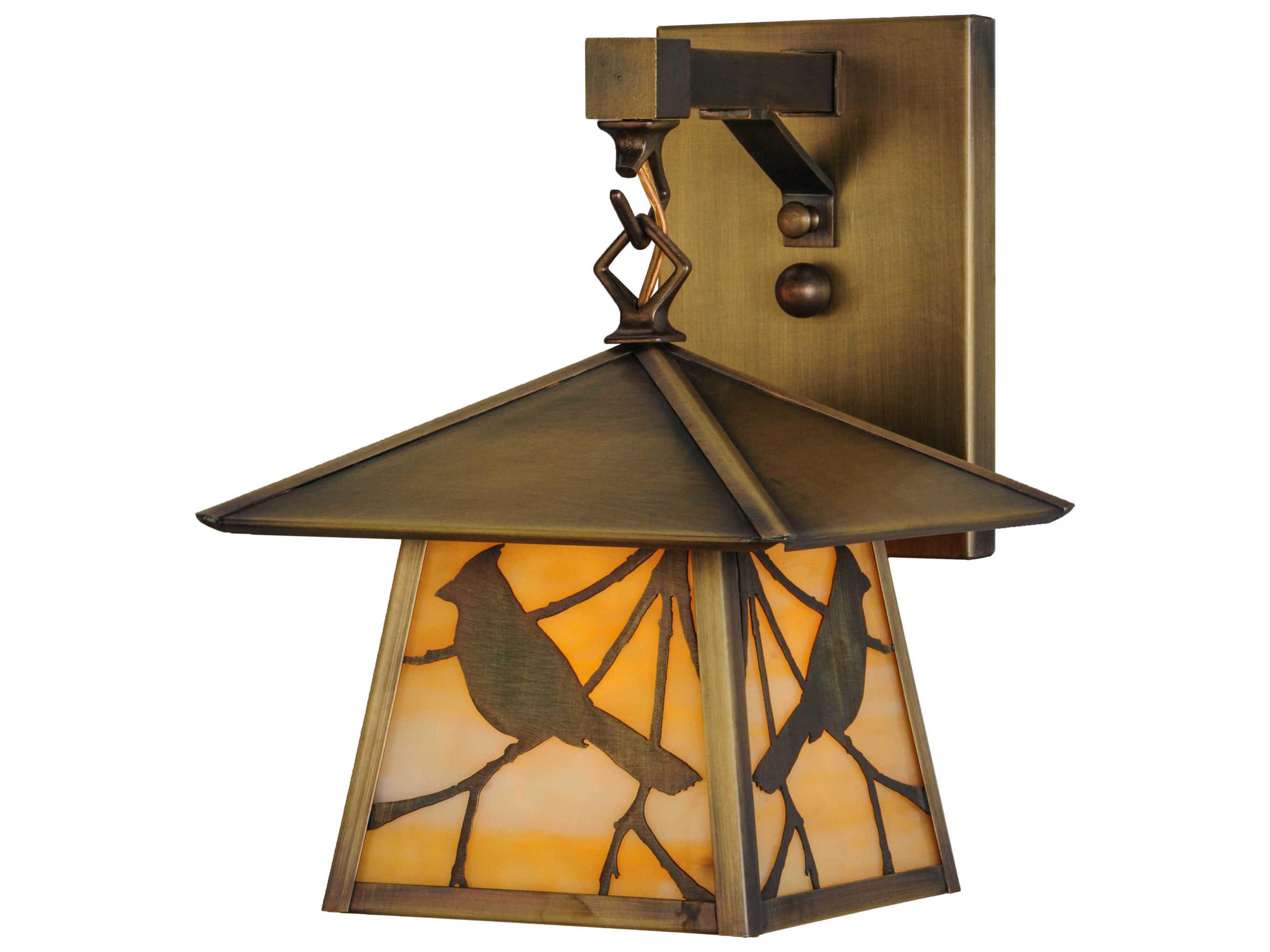 Stillwater Song Bird Hanging Outdoor Wall Light