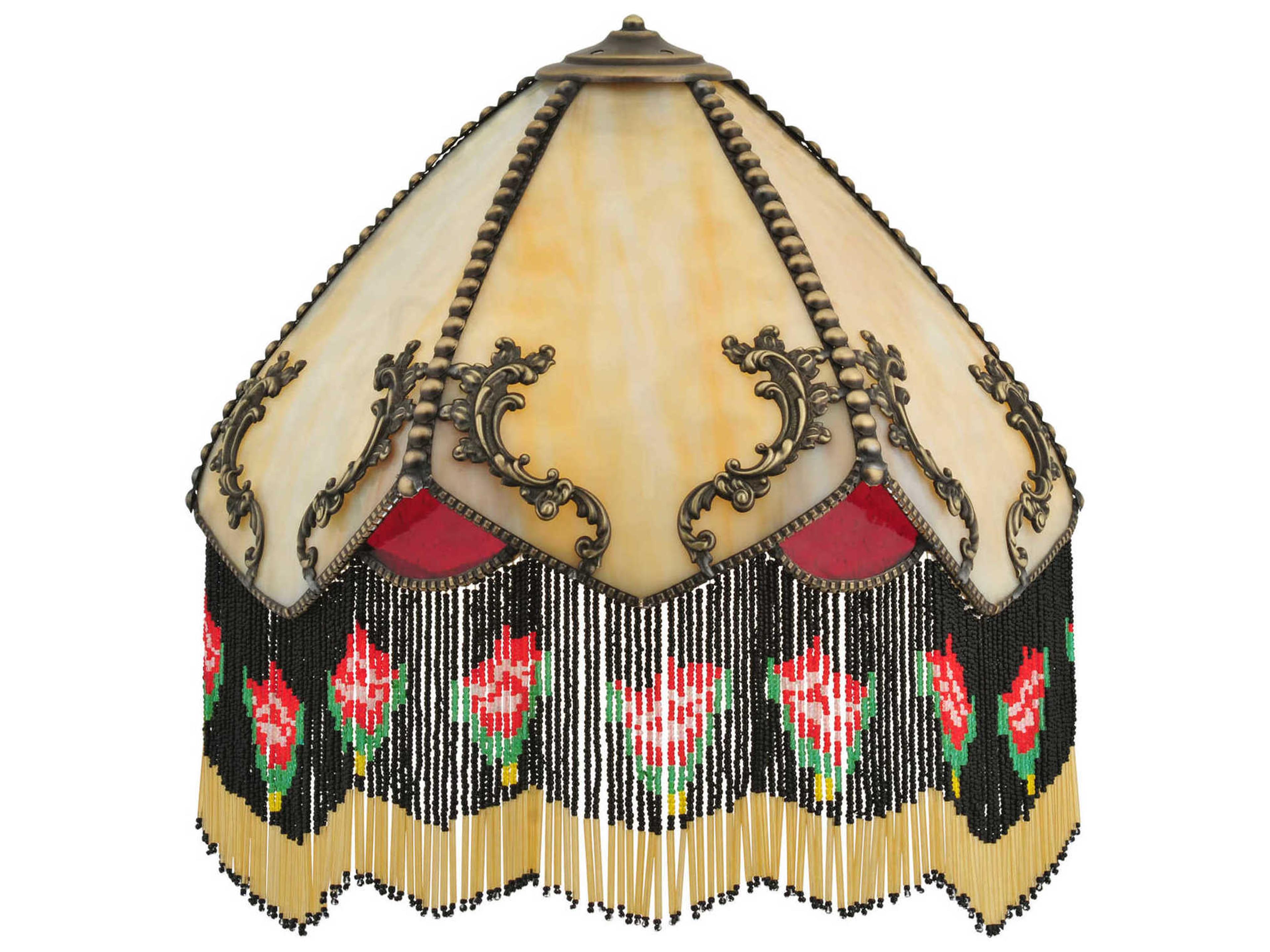 Isabella 1-Light Black Tiffany Wall Sconce