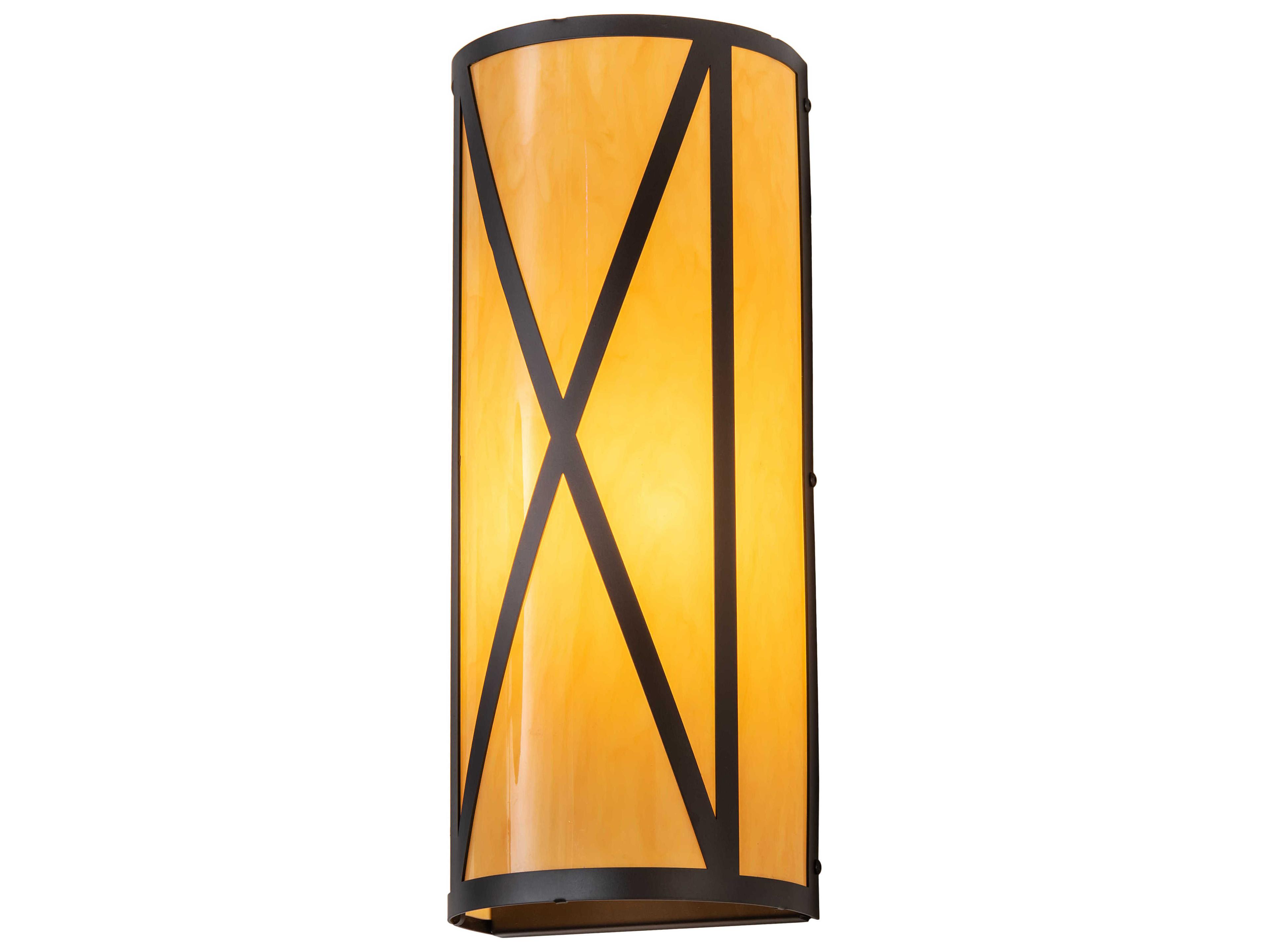 Mission 1-Light Brown Wall Sconce