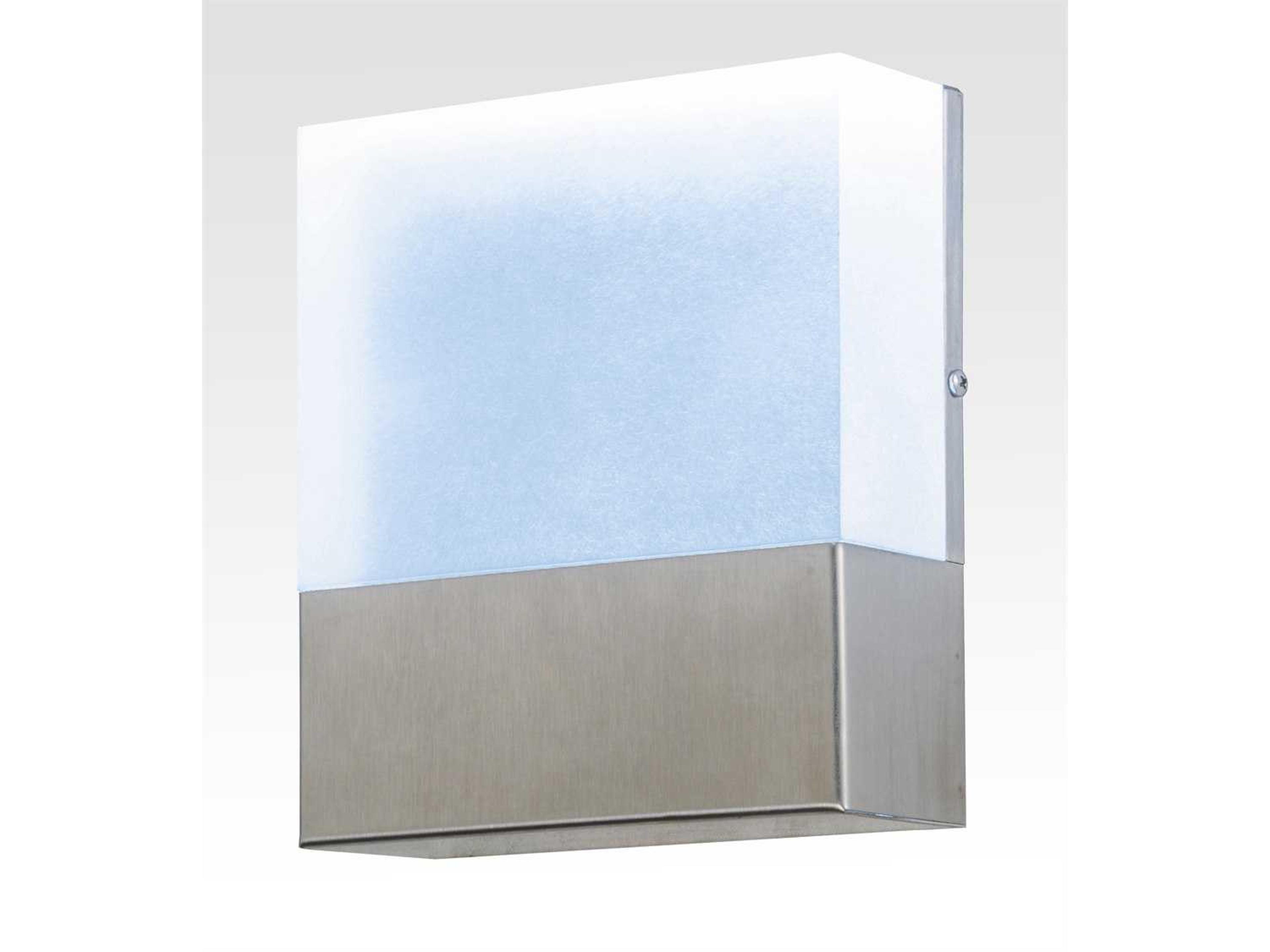 Mission 2-Light Gray LED Wall Sconce