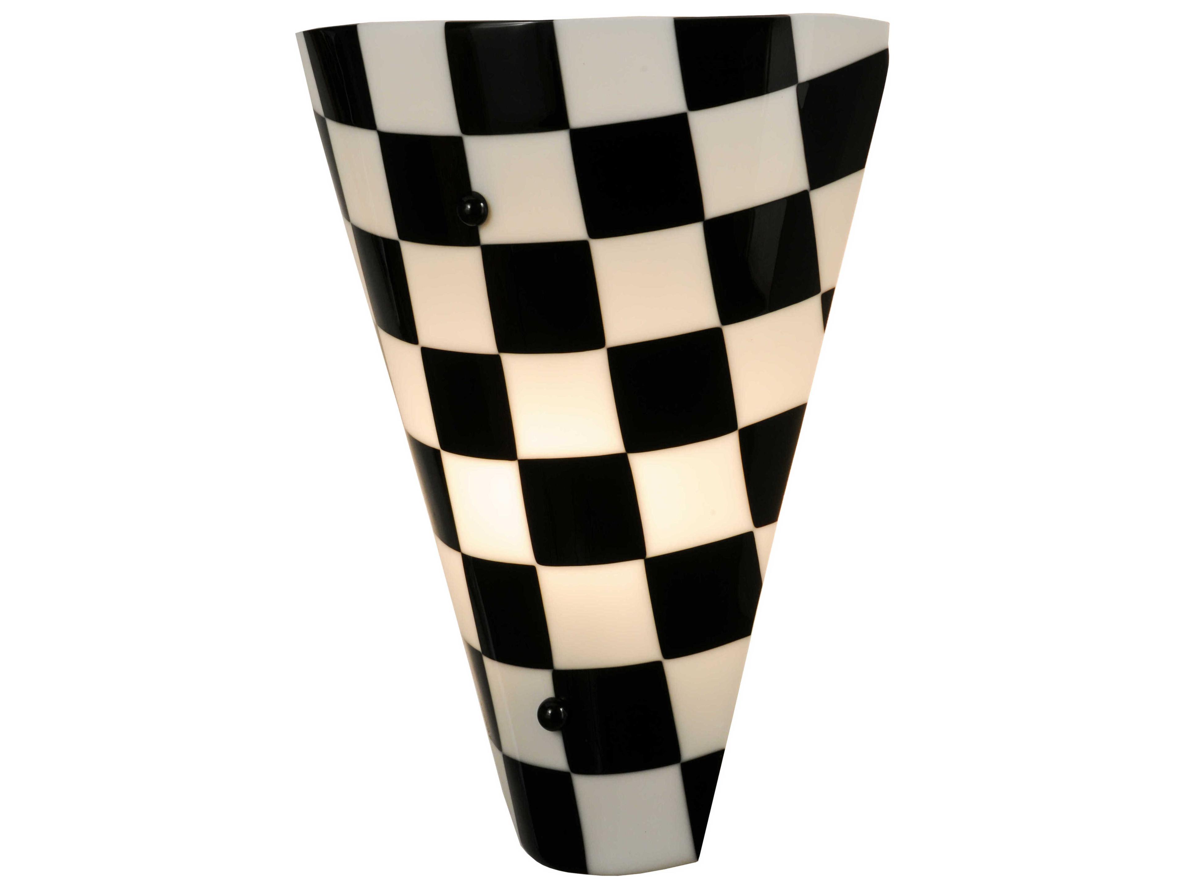 Mission 1-Light Black Wall Sconce