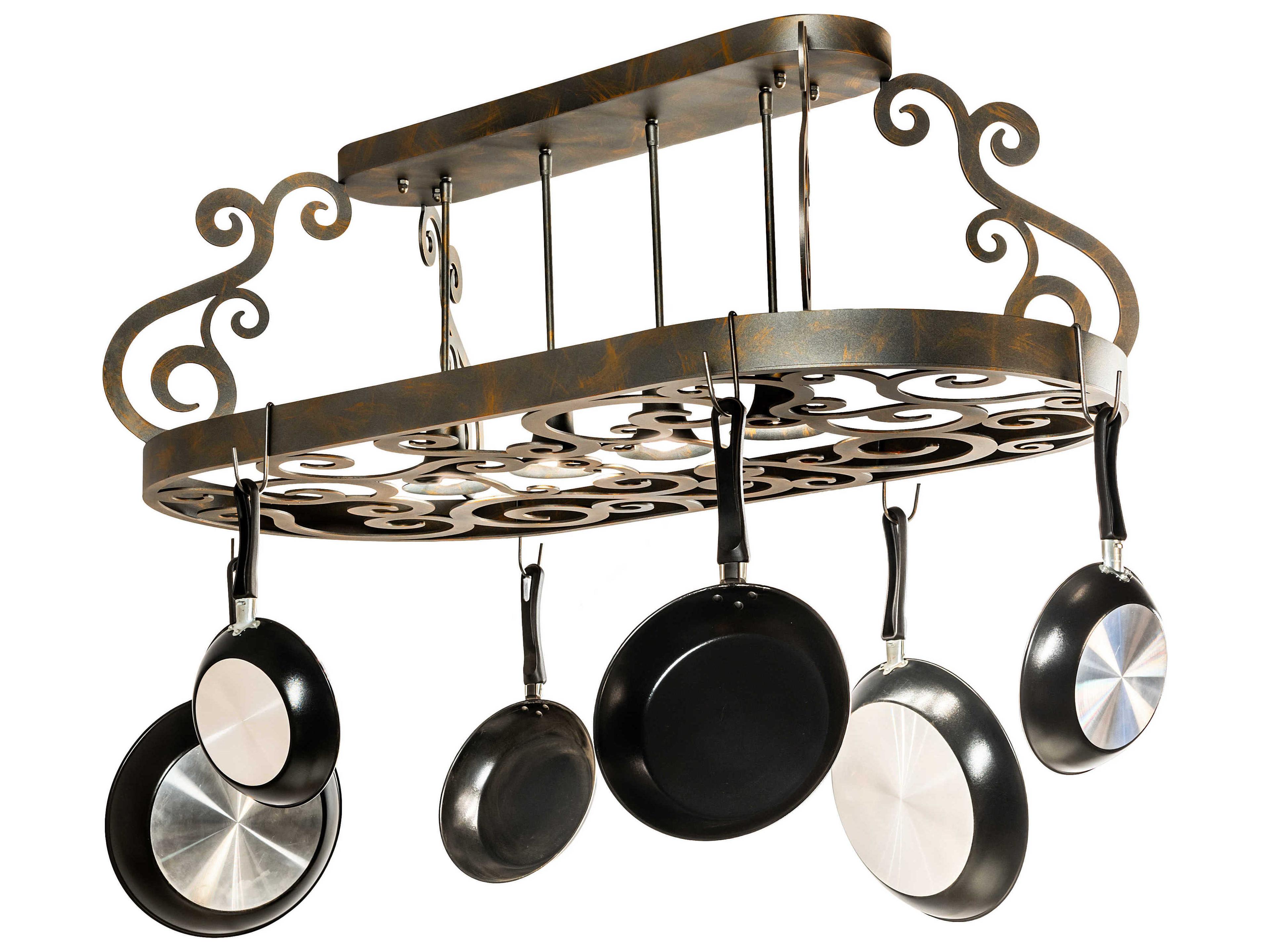 Neo 4-Light Bronze Brown Island Pendant