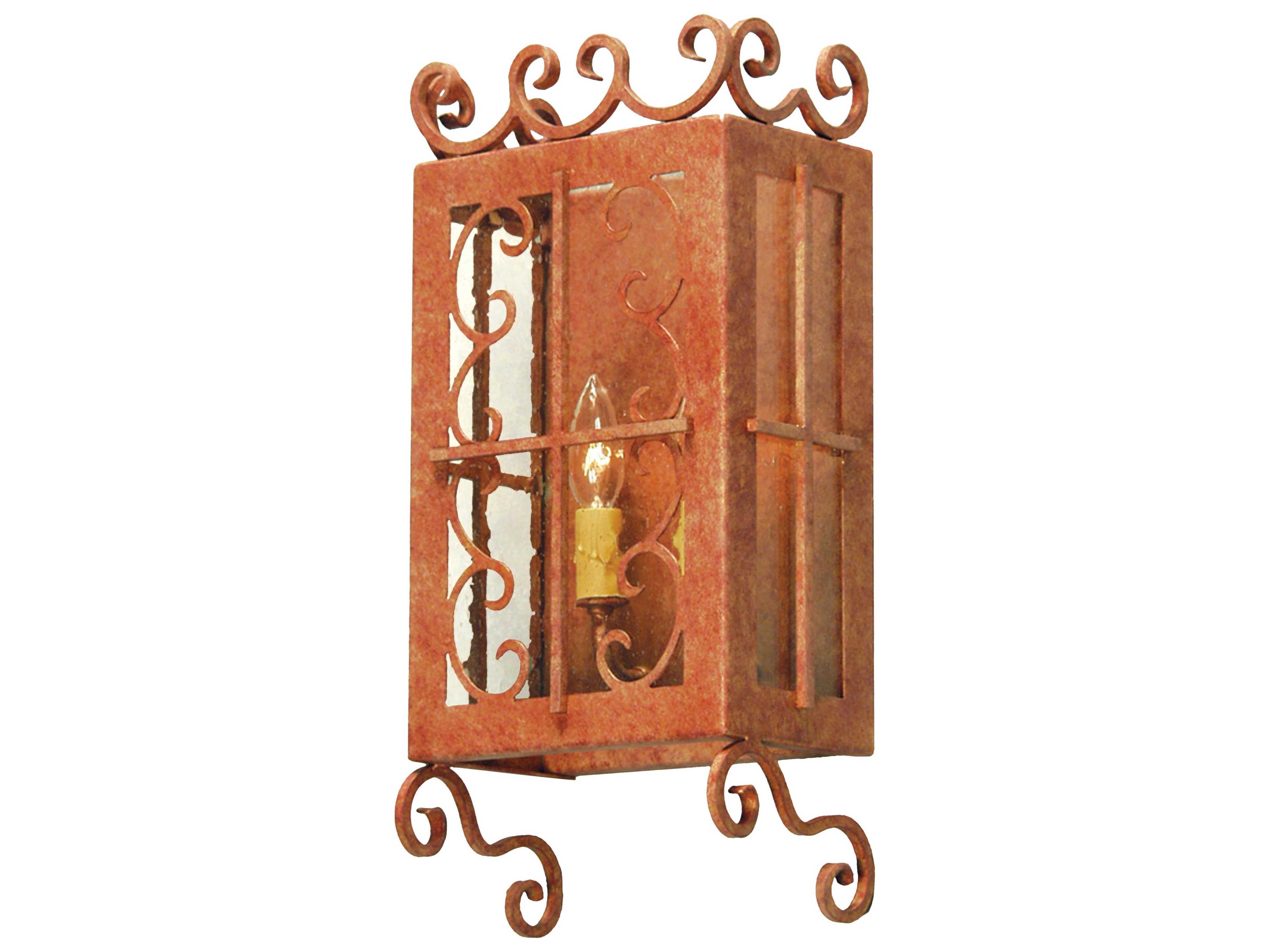 Nina 2-Light Industrial Copper Wall Sconce