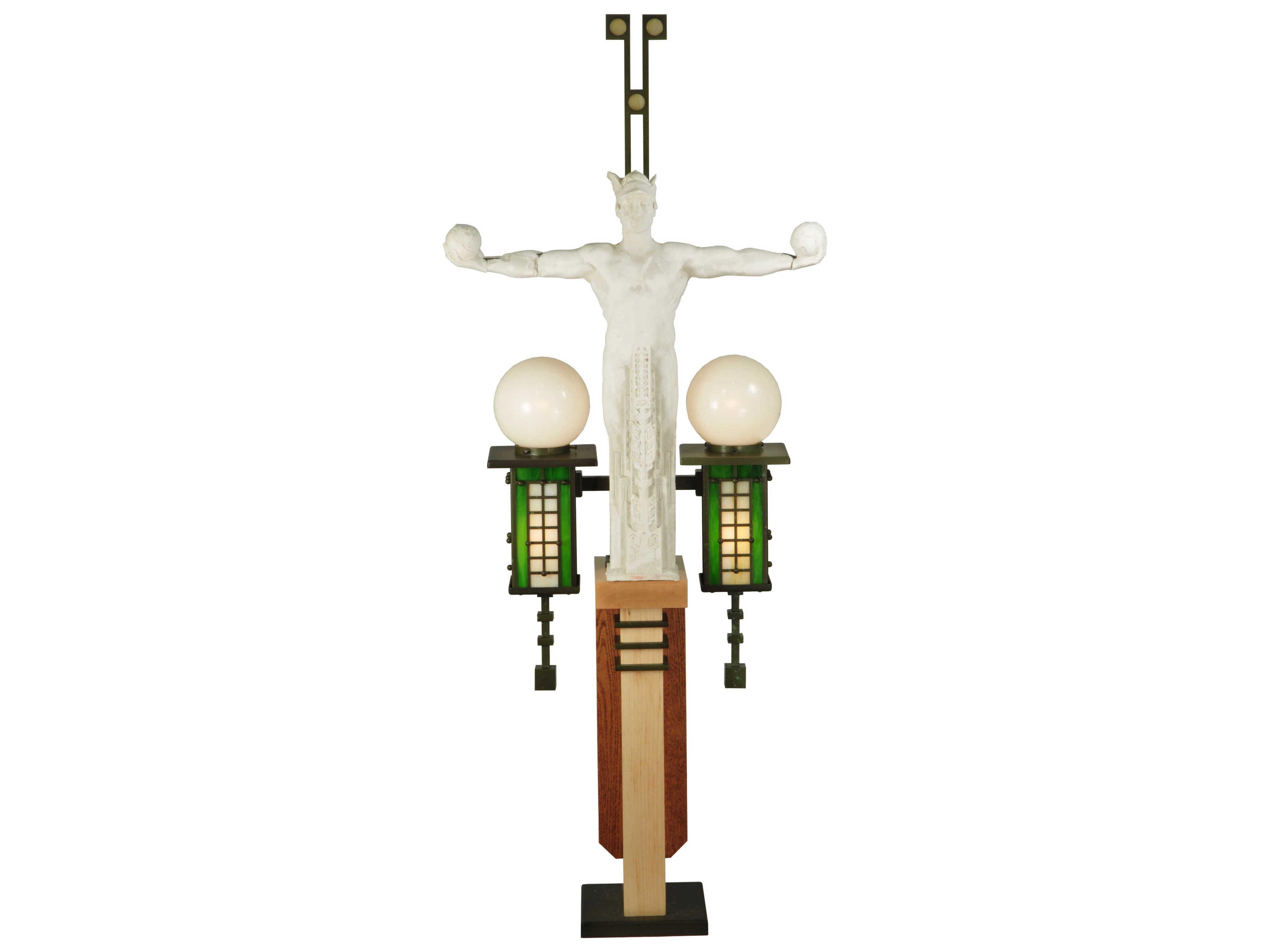 Mercury Bronze 4 - Light Outdoor Pier Mount Light