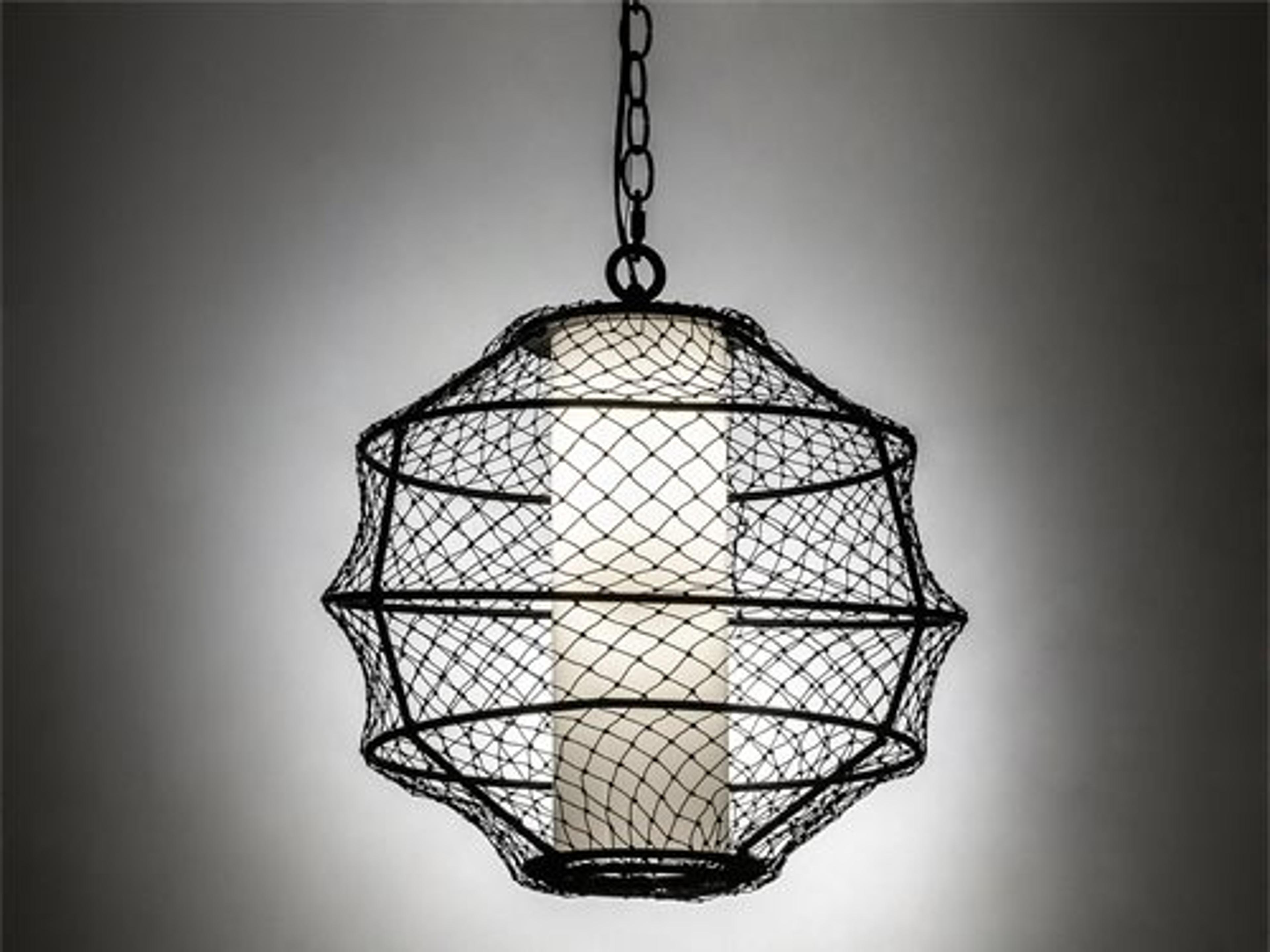 Omaro Poto 1-Light Black LED Cylinder Pendant