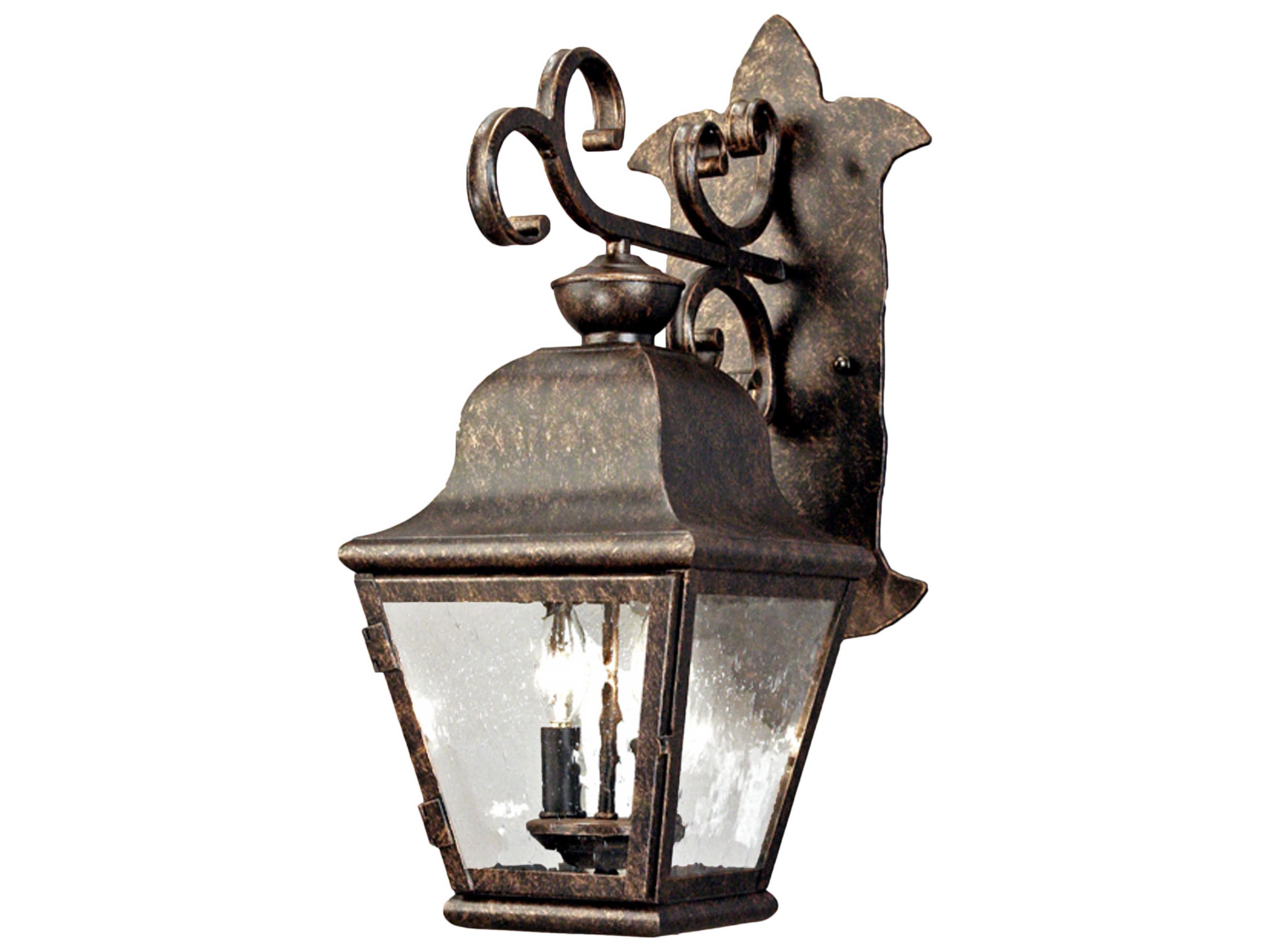 Palmer 2 - Light Glass Outdoor Wall Light